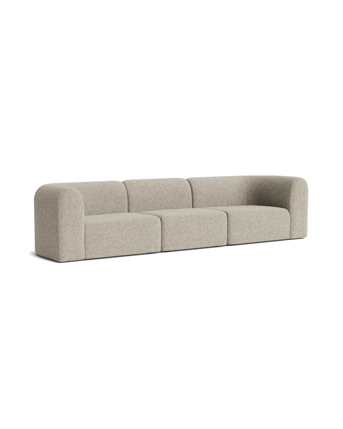 Berg 4 Seater Sofa - Fleck Smoke