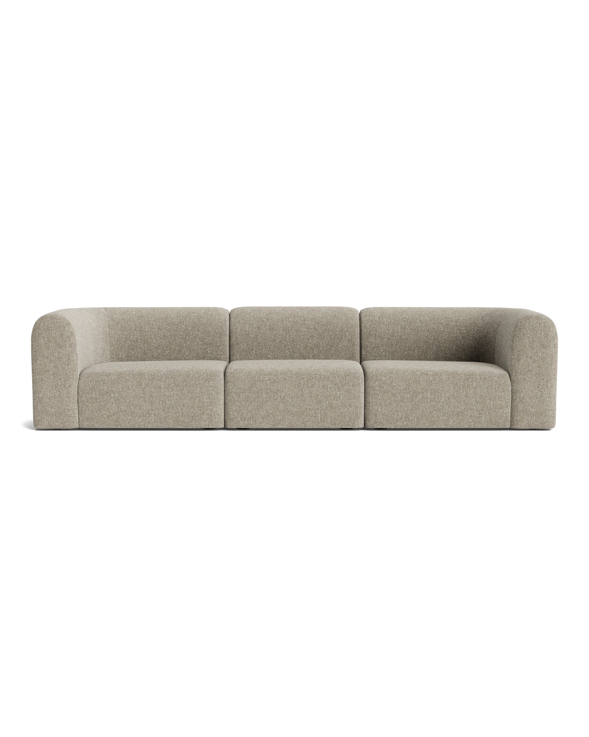 Berg 4 Seater Sofa - Fleck Smoke