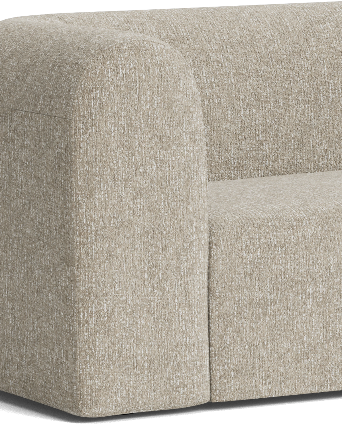Berg 4 Seater Sofa - Fleck Smoke