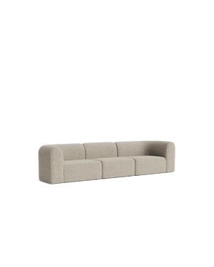 Berg 4 Seater Sofa - Fleck Smoke