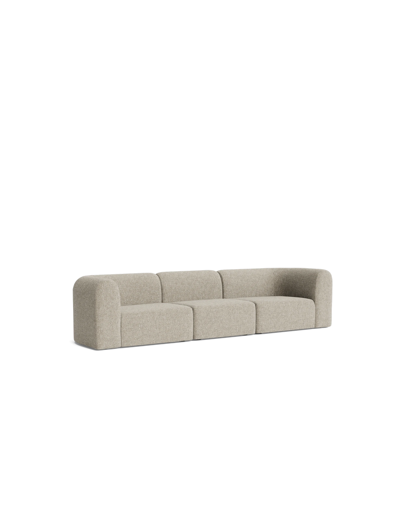 Berg 4 Seater Sofa - Fleck Smoke