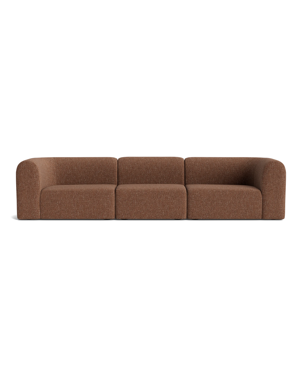 Berg 4 Seater Sofa - Fleck Rust