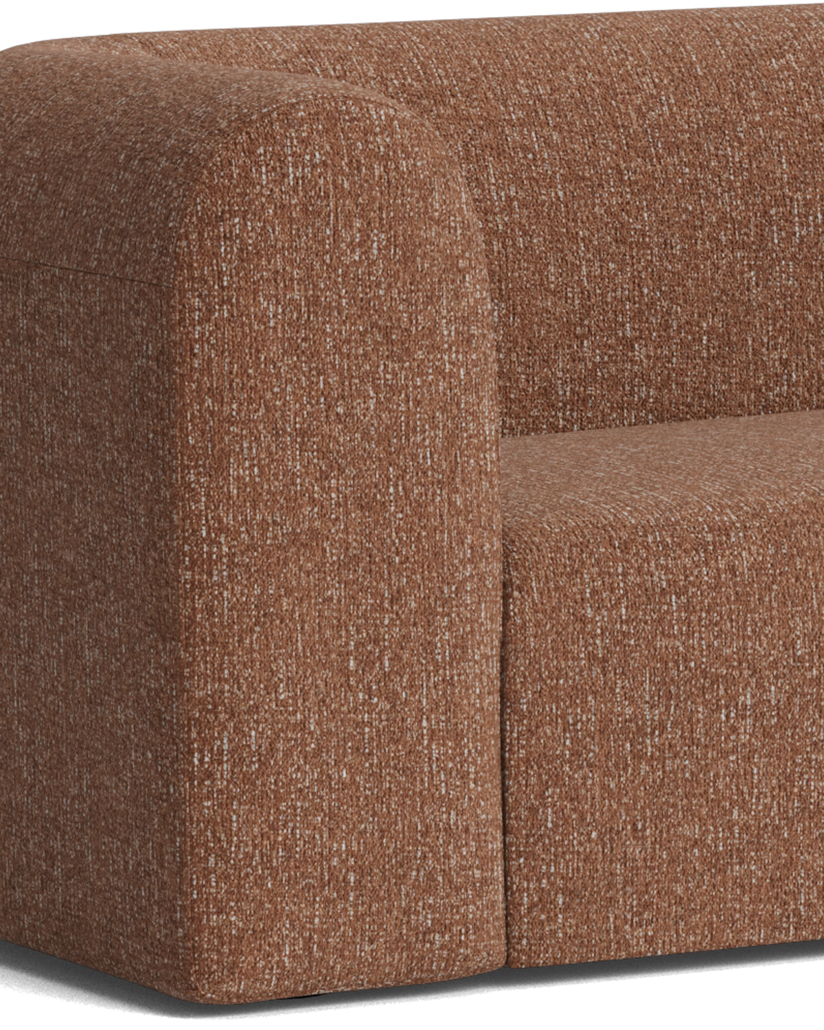 Berg 4 Seater Sofa - Fleck Rust