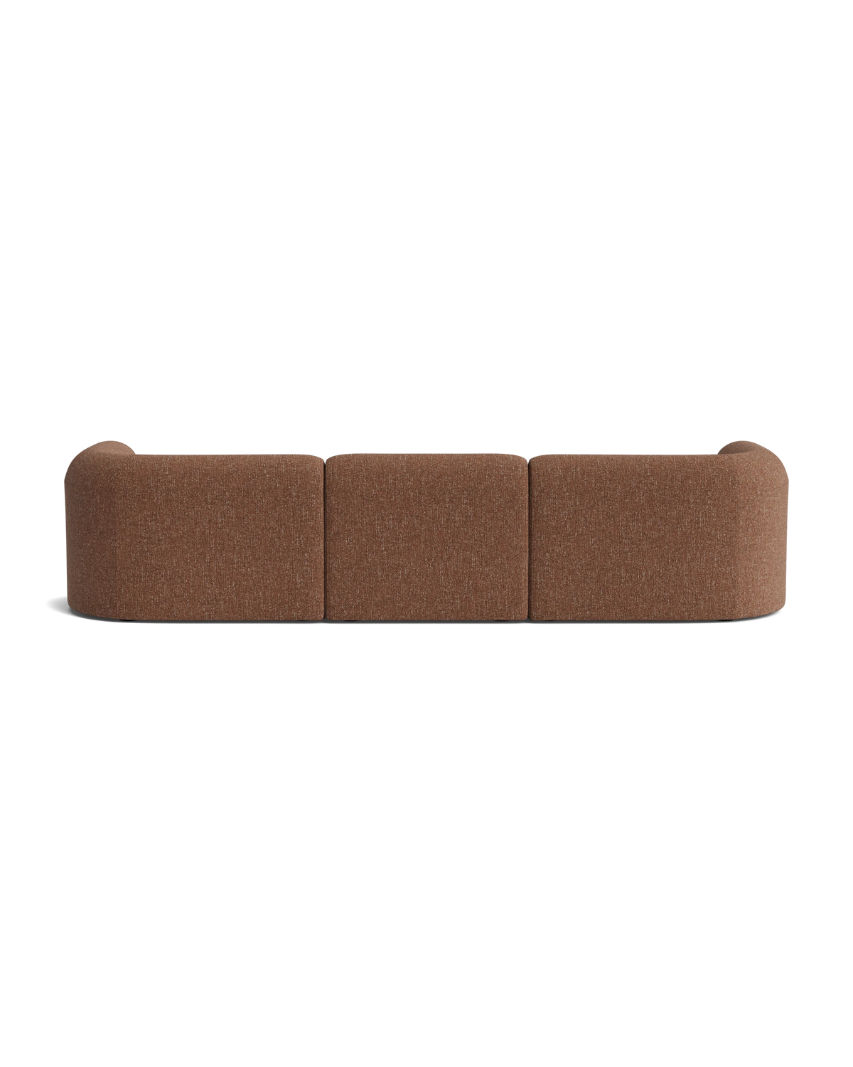 Berg 4 Seater Sofa - Fleck Rust