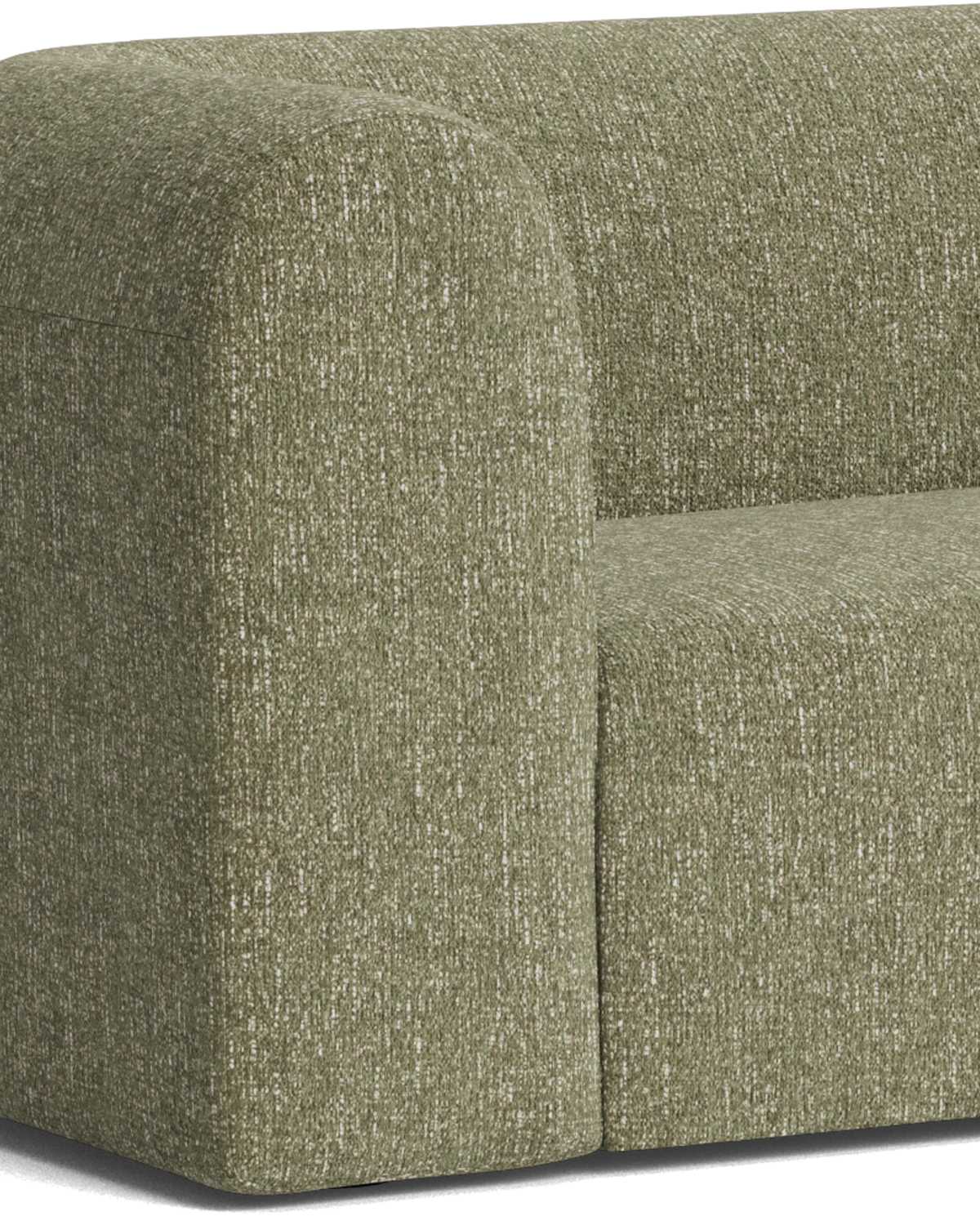Berg 4 Seater Sofa - Fleck Olive