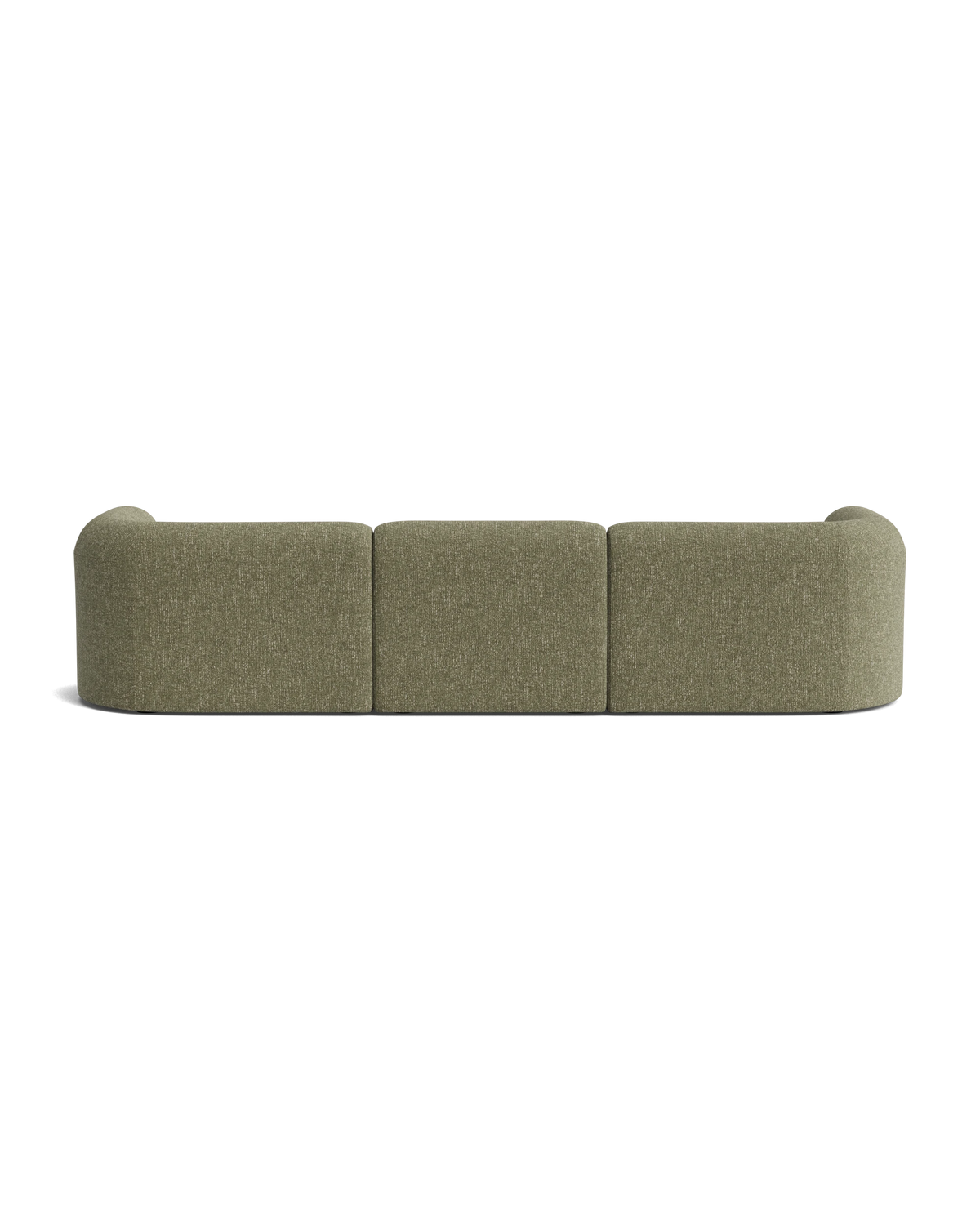 Berg 4 Seater Sofa - Fleck Olive