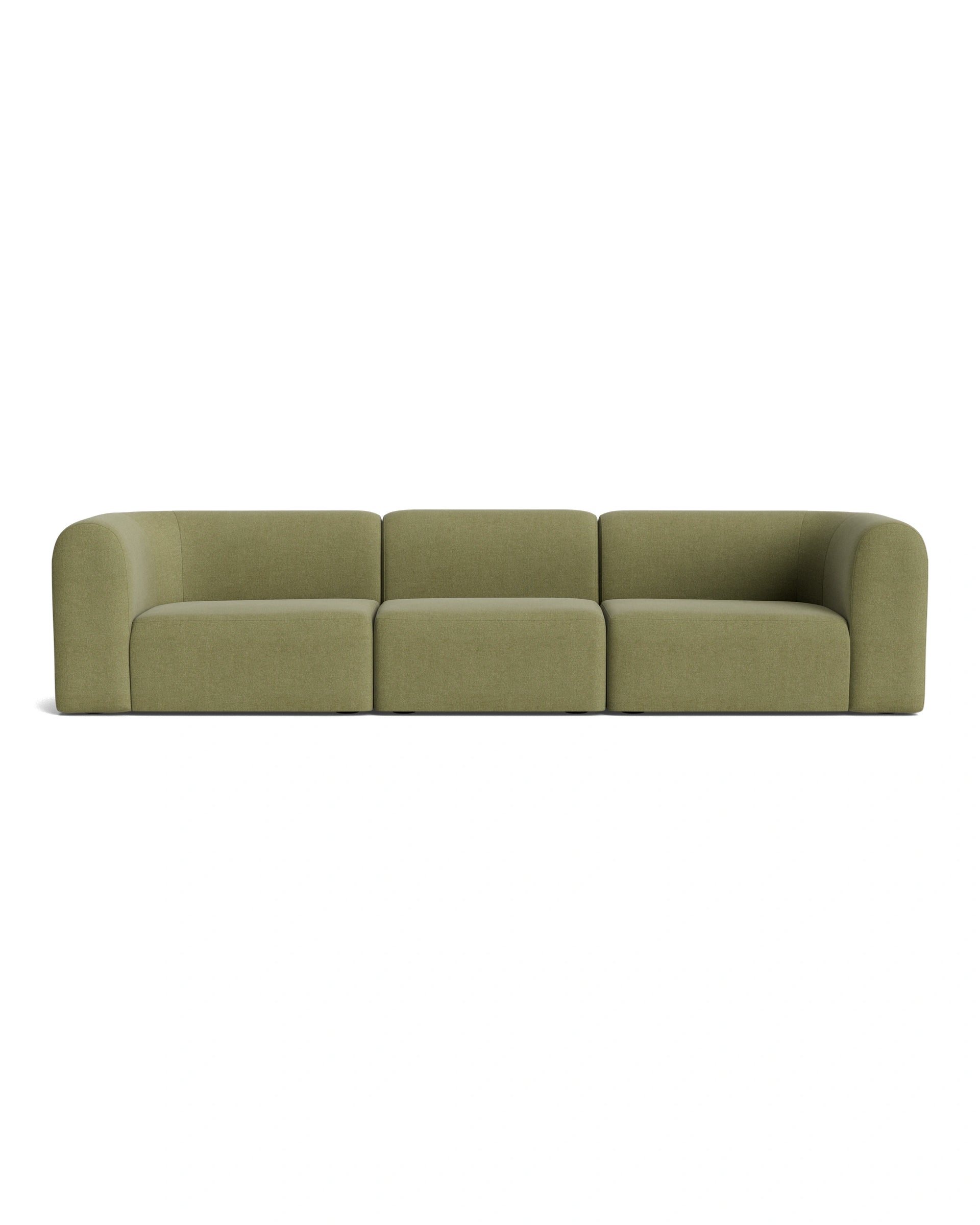 Berg 4 Seater Sofa - Fossil Eucalyptus