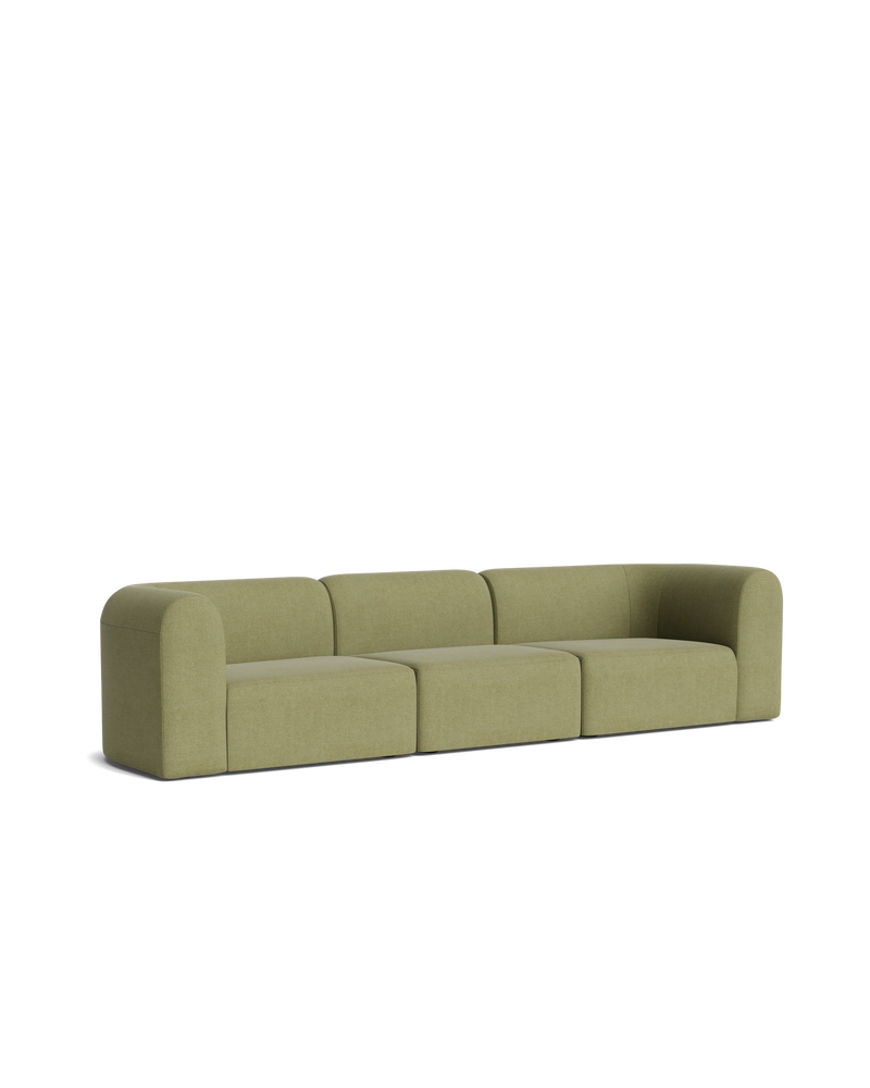 Berg 4 Seater Sofa - Fossil Eucalyptus