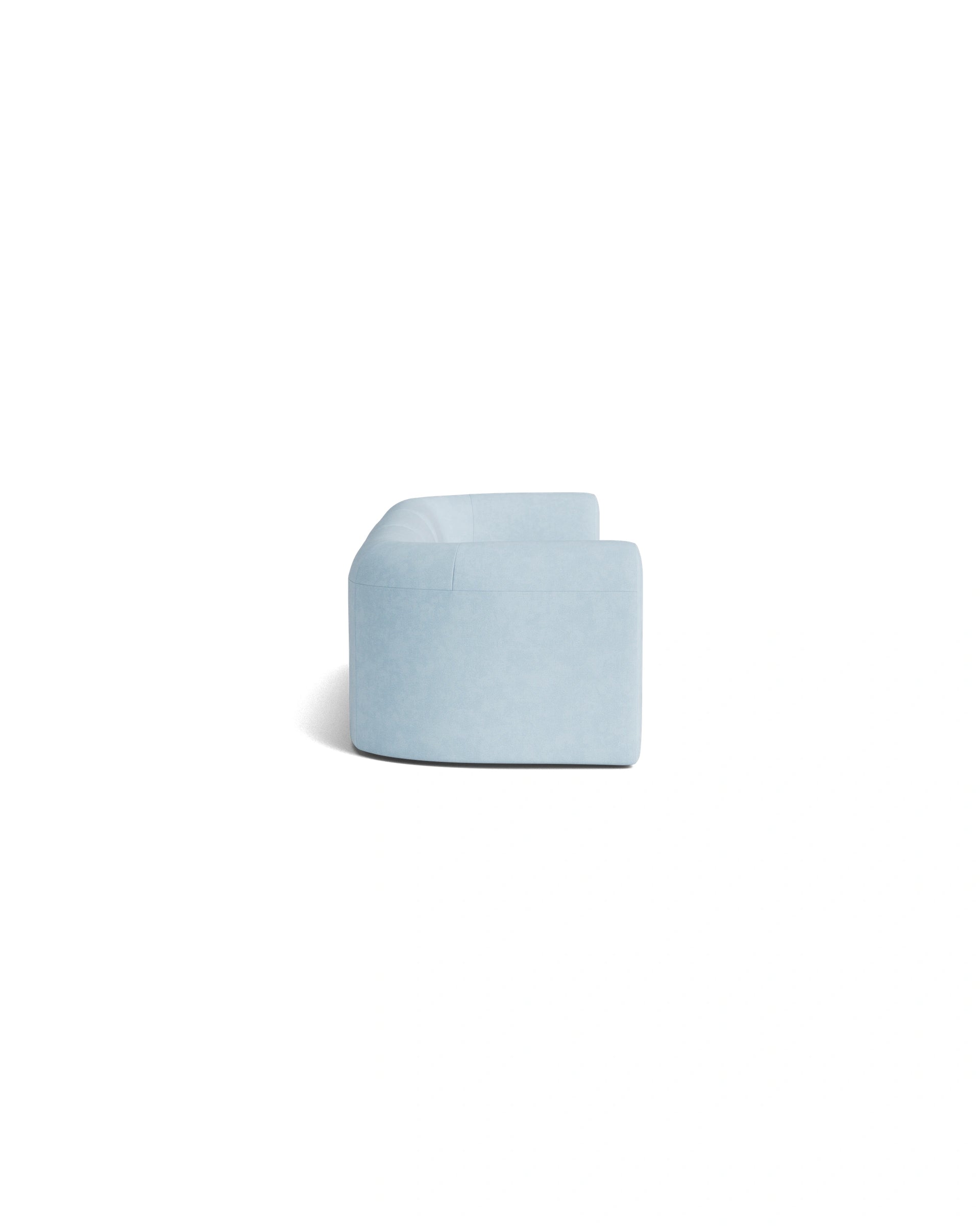 Berg 4 Seater Sofa - Fossil Powder Blue