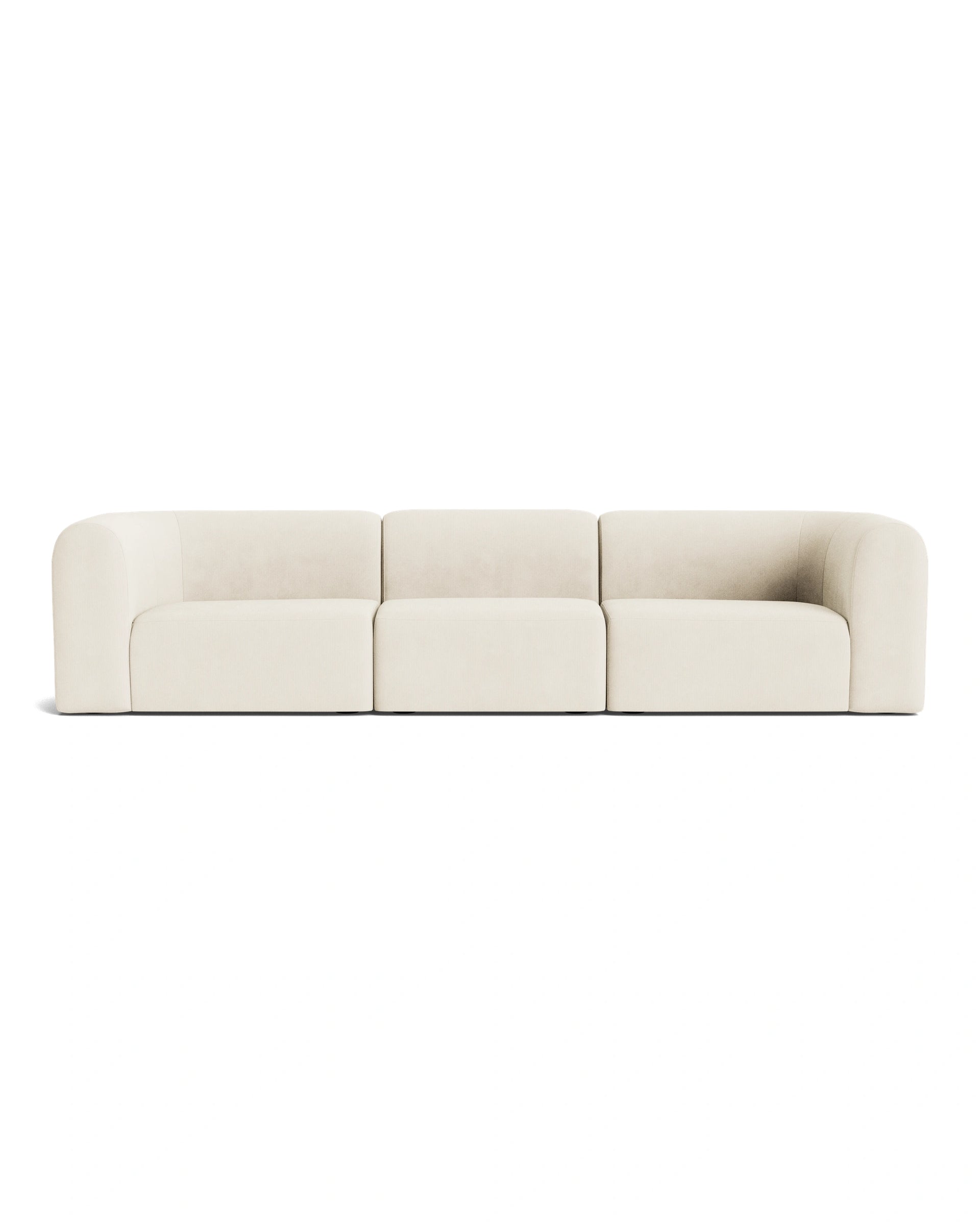 Berg 4 Seater Sofa - Corduroy Off White