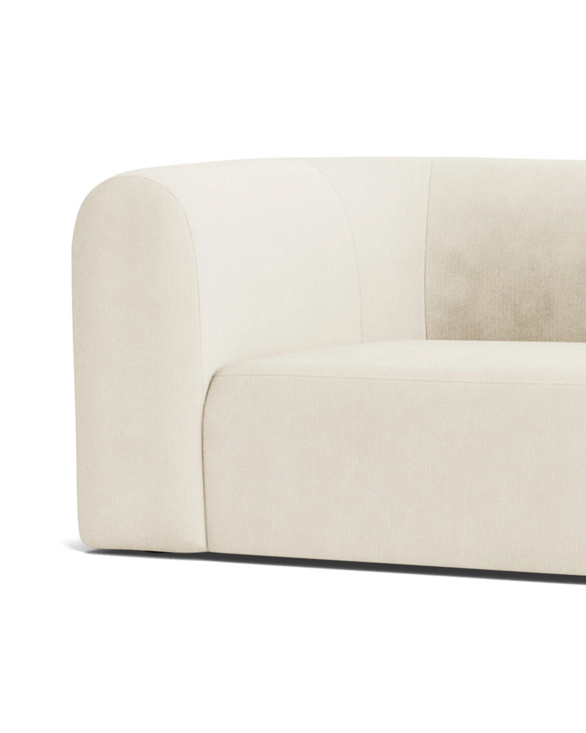 Berg 4 Seater Sofa - Corduroy Off White