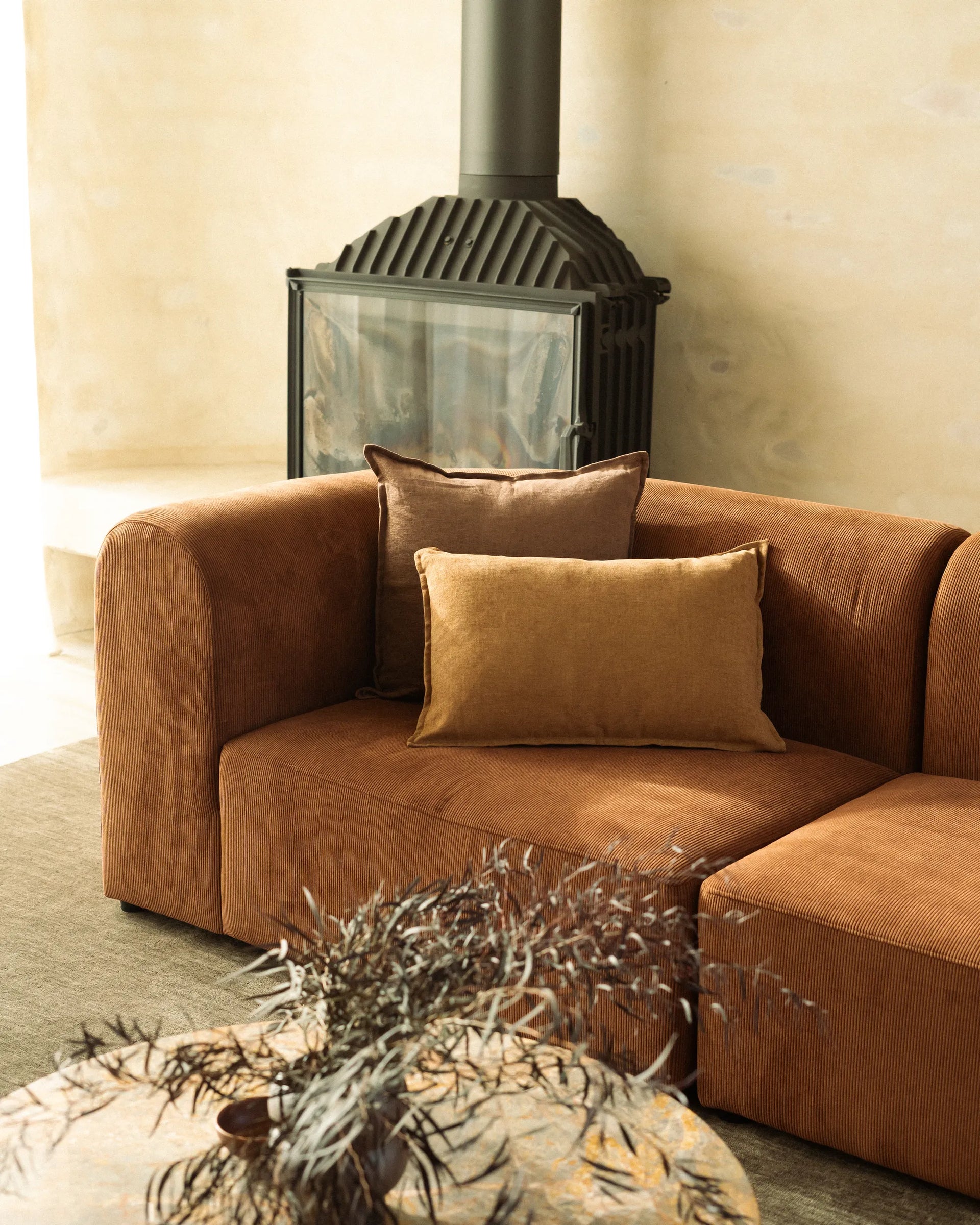 Berg 4 Seater Sofa - Corduroy Cocoa