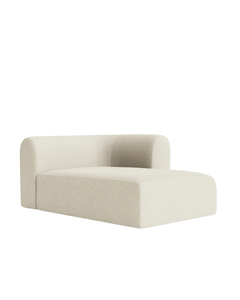 Berg Right Chaise Module - Copenhagen Grey