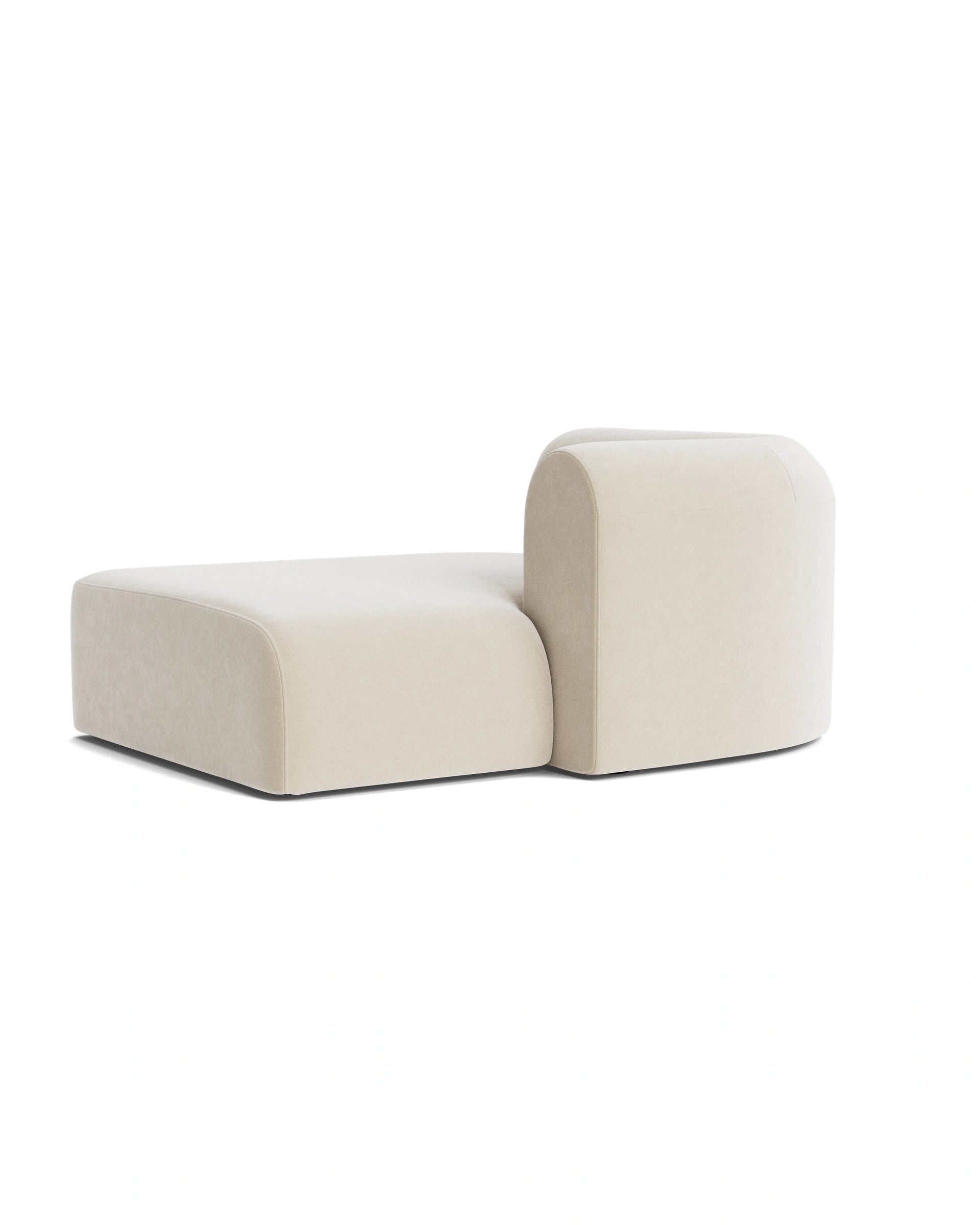 Berg Right Chaise Module - Eden Ecru