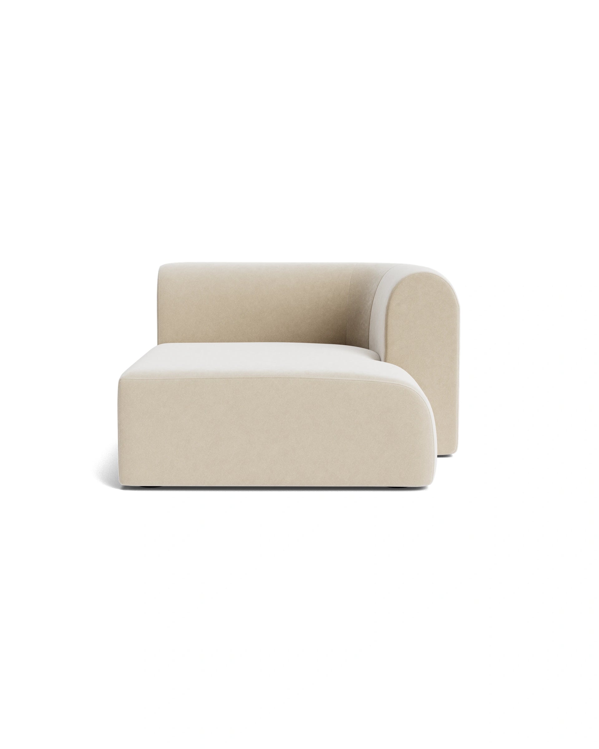 Berg Right Chaise Module - Eden Ecru