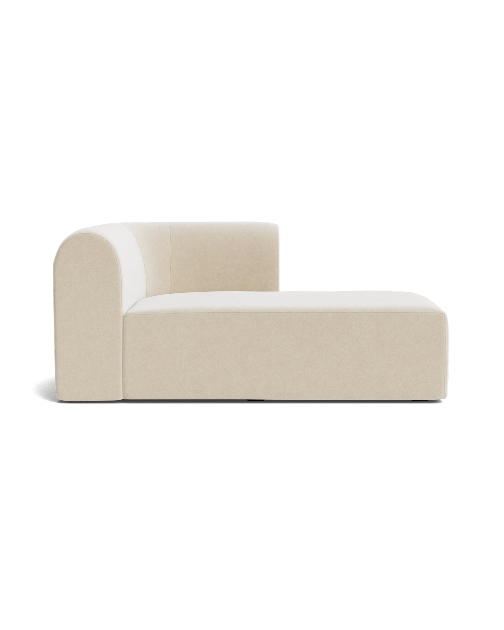 Berg Right Chaise Module - Eden Ecru