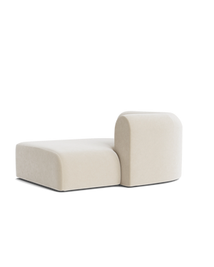 Berg Right Chaise Module - Eden Ecru