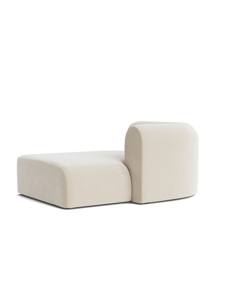 Berg Right Chaise Module - Eden Ecru
