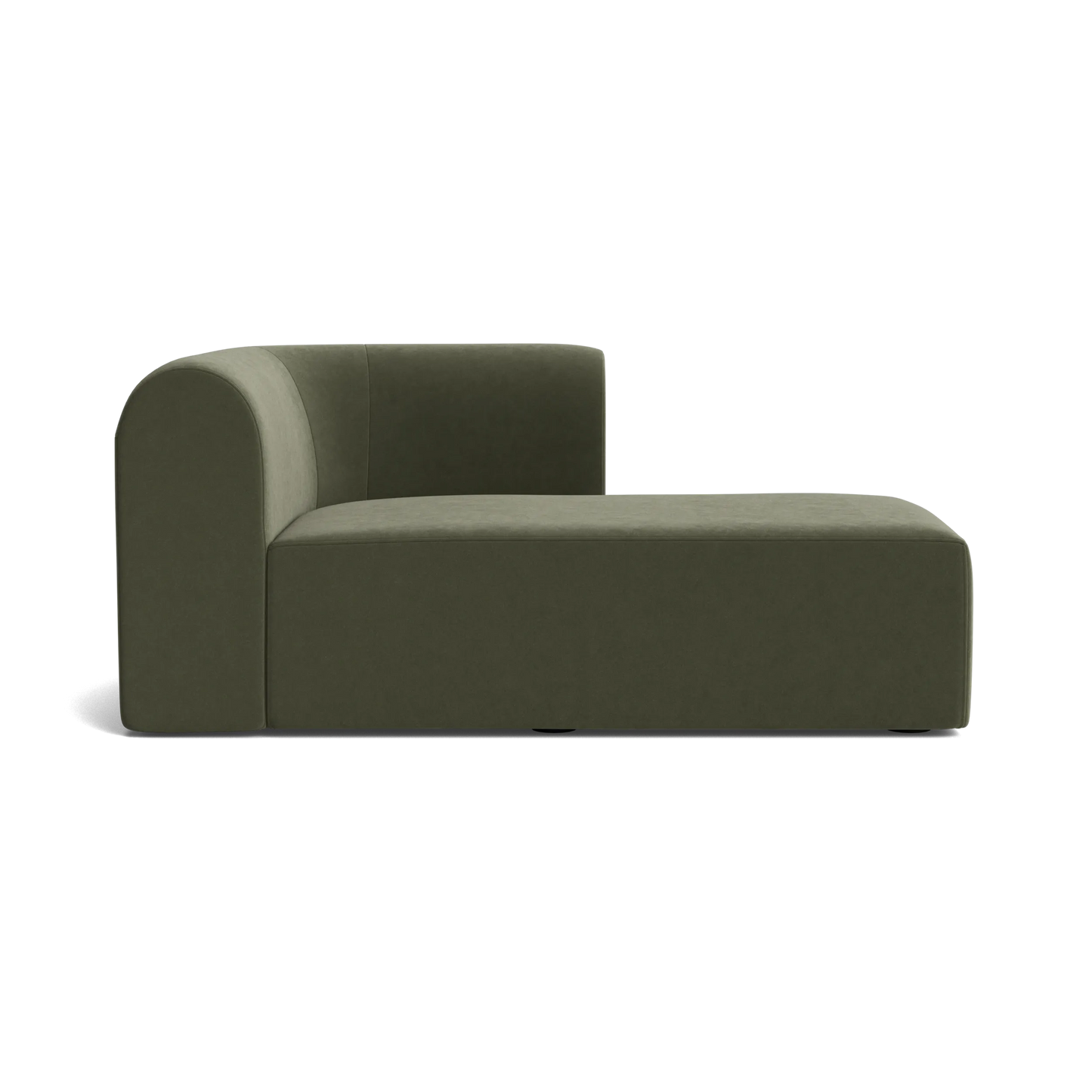 Berg Right Chaise Module - Eden Leaf