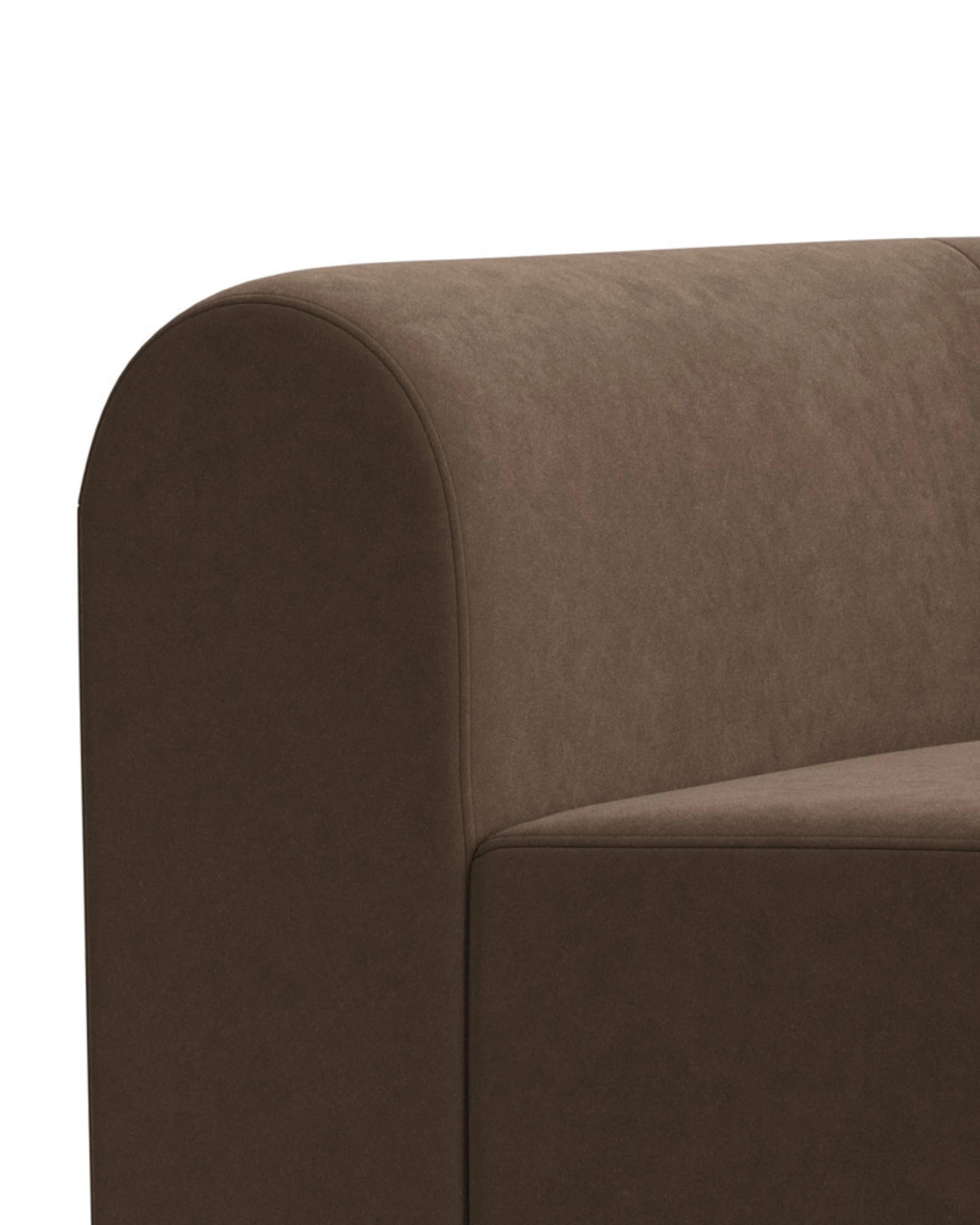 Berg Right Chaise Module - Eden Java