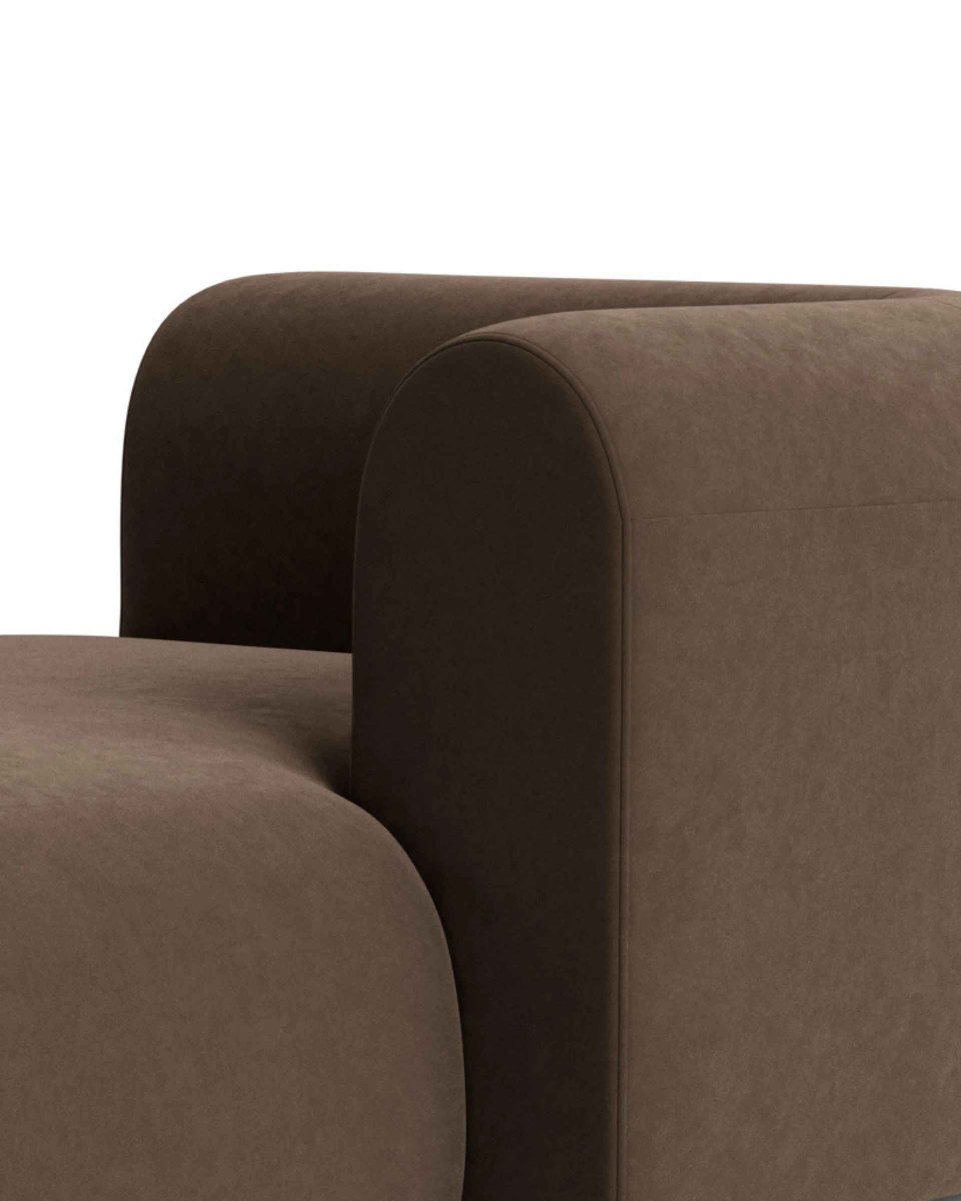 Berg Right Chaise Module - Eden Java
