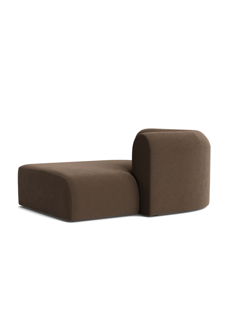 Berg Right Chaise Module - Eden Java