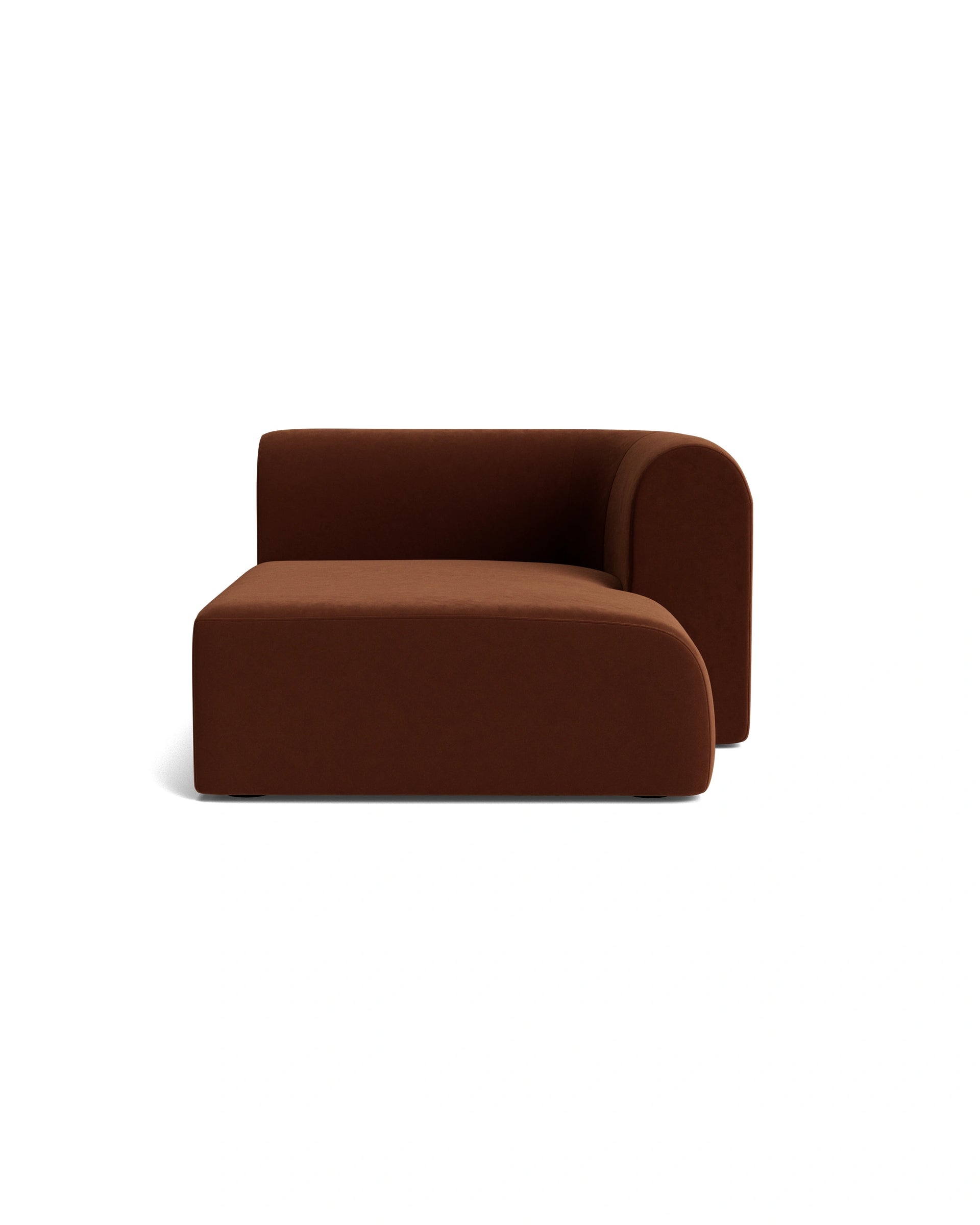 Berg Right Chaise Module - Eden Brick