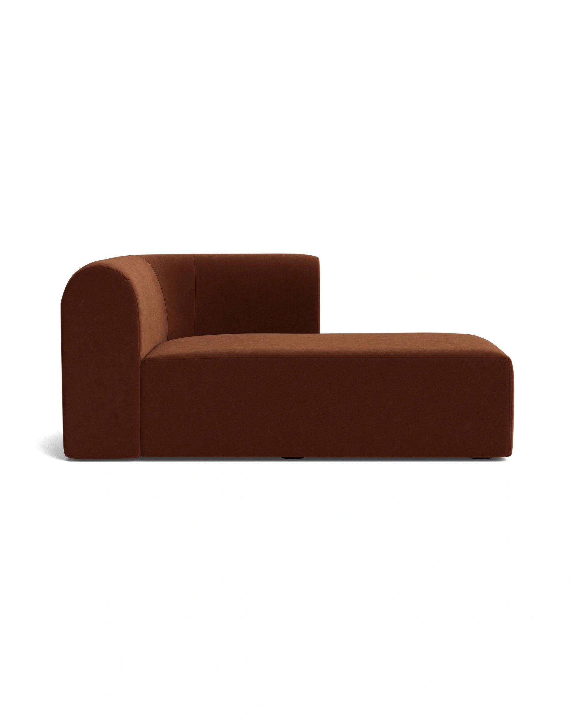 Berg Right Chaise Module - Eden Brick