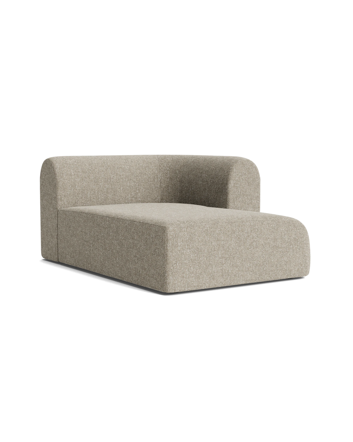 Berg Right Chaise Module - Fleck Smoke