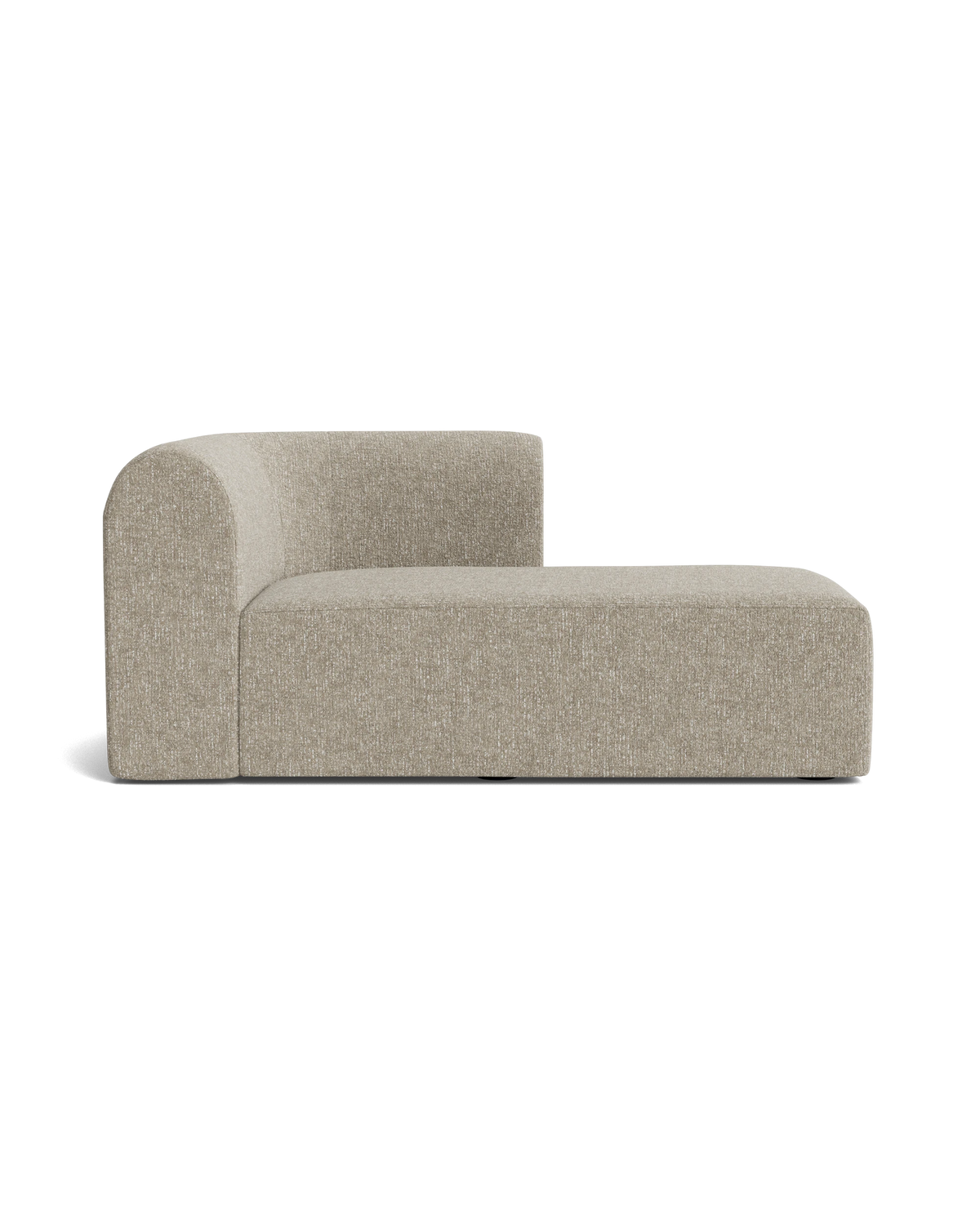 Berg Right Chaise Module - Fleck Smoke