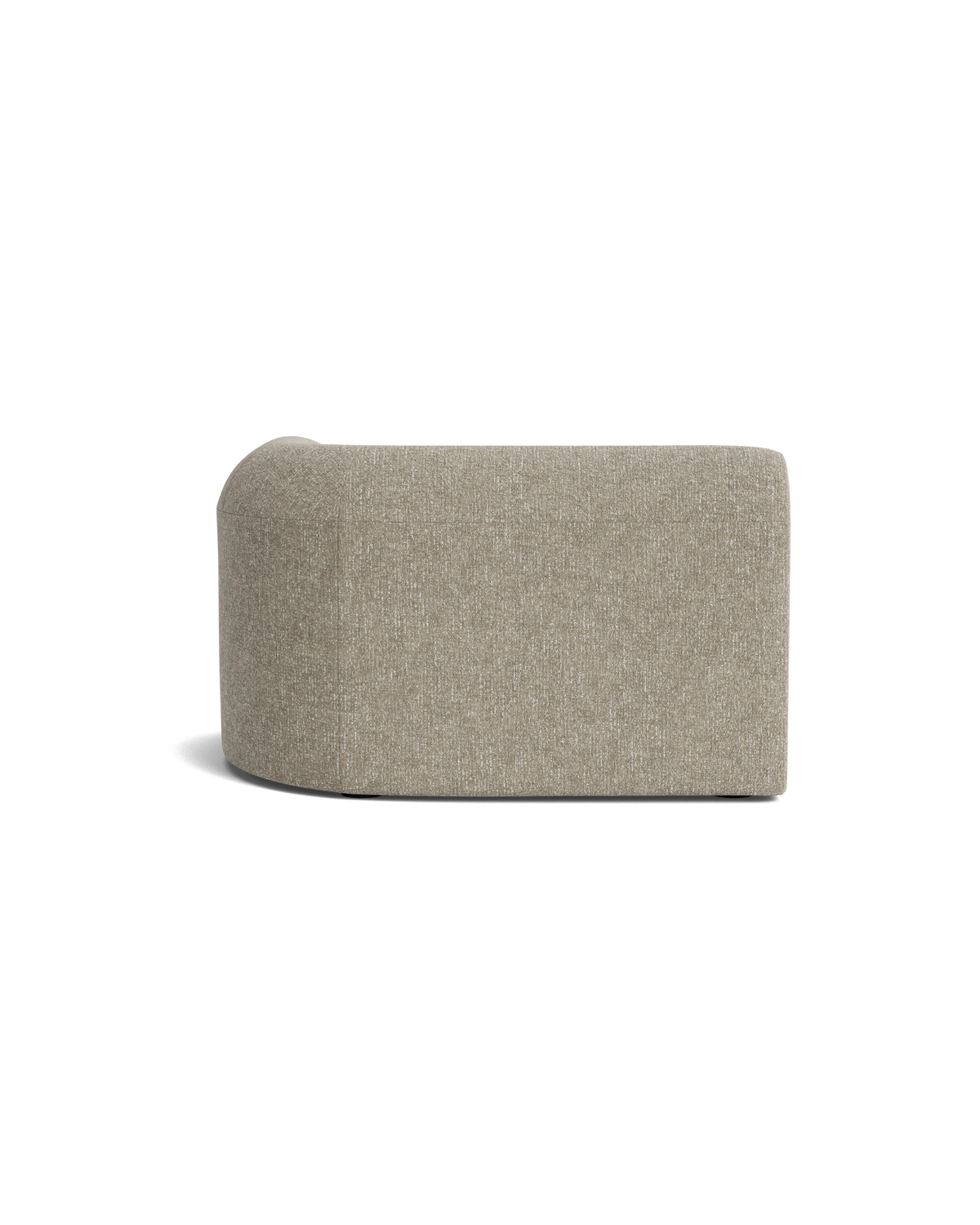 Berg Right Chaise Module - Fleck Smoke
