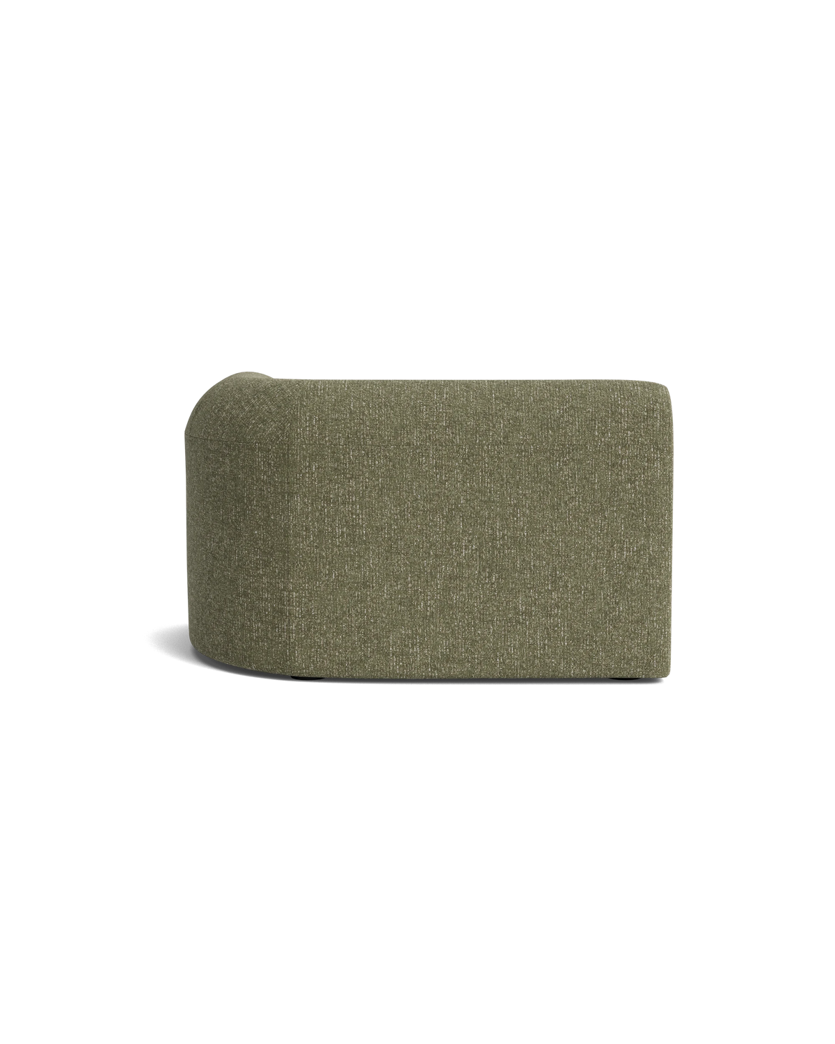 Berg Right Chaise Module - Fleck Olive