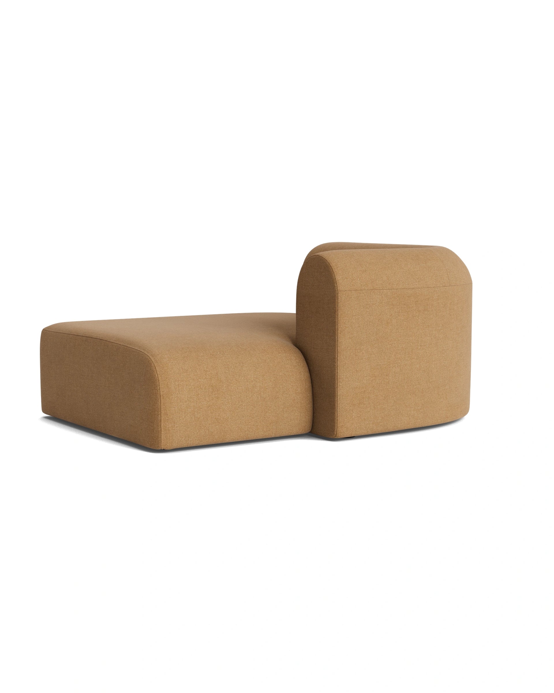 Berg Right Chaise Module - Fossil Fawn