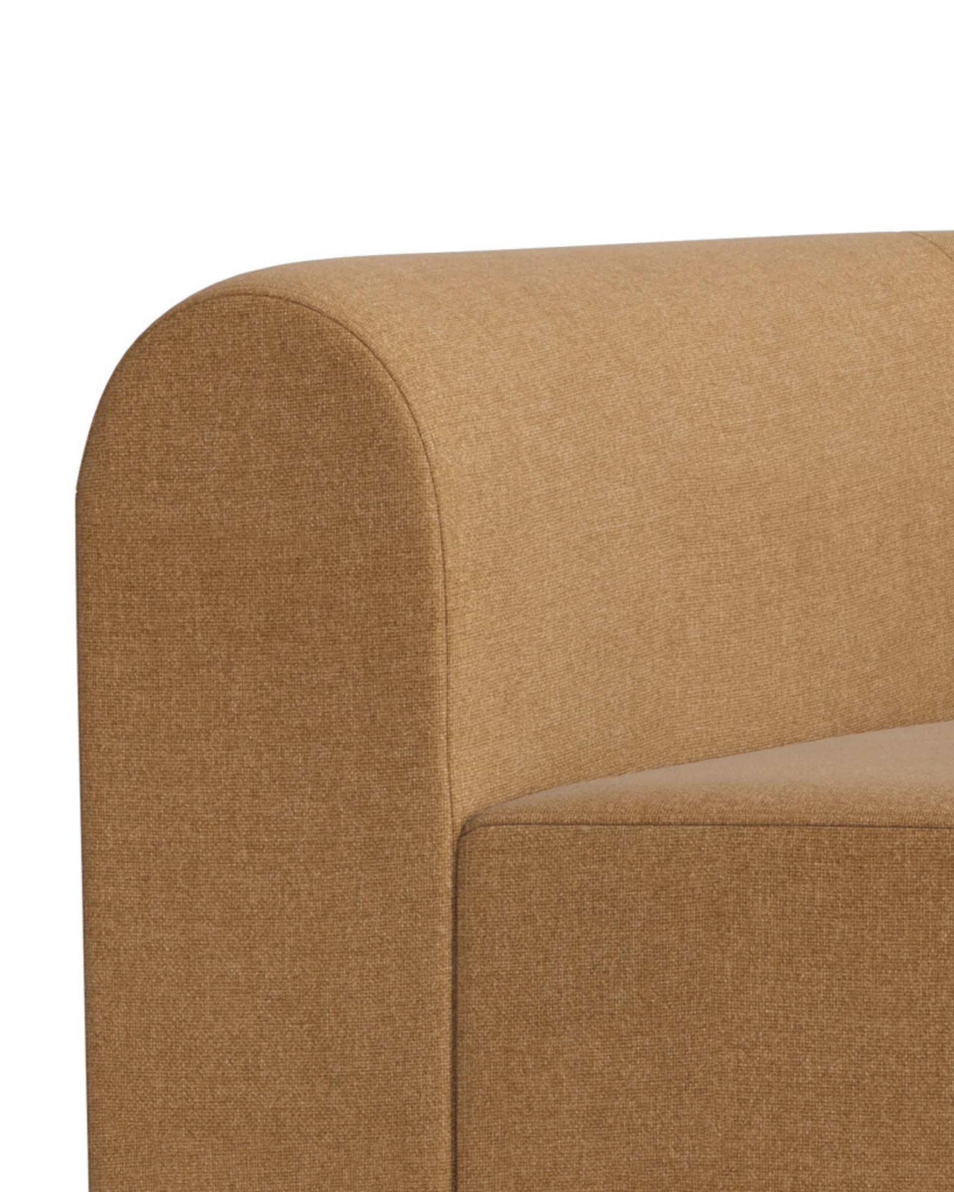 Berg Right Chaise Module - Fossil Fawn