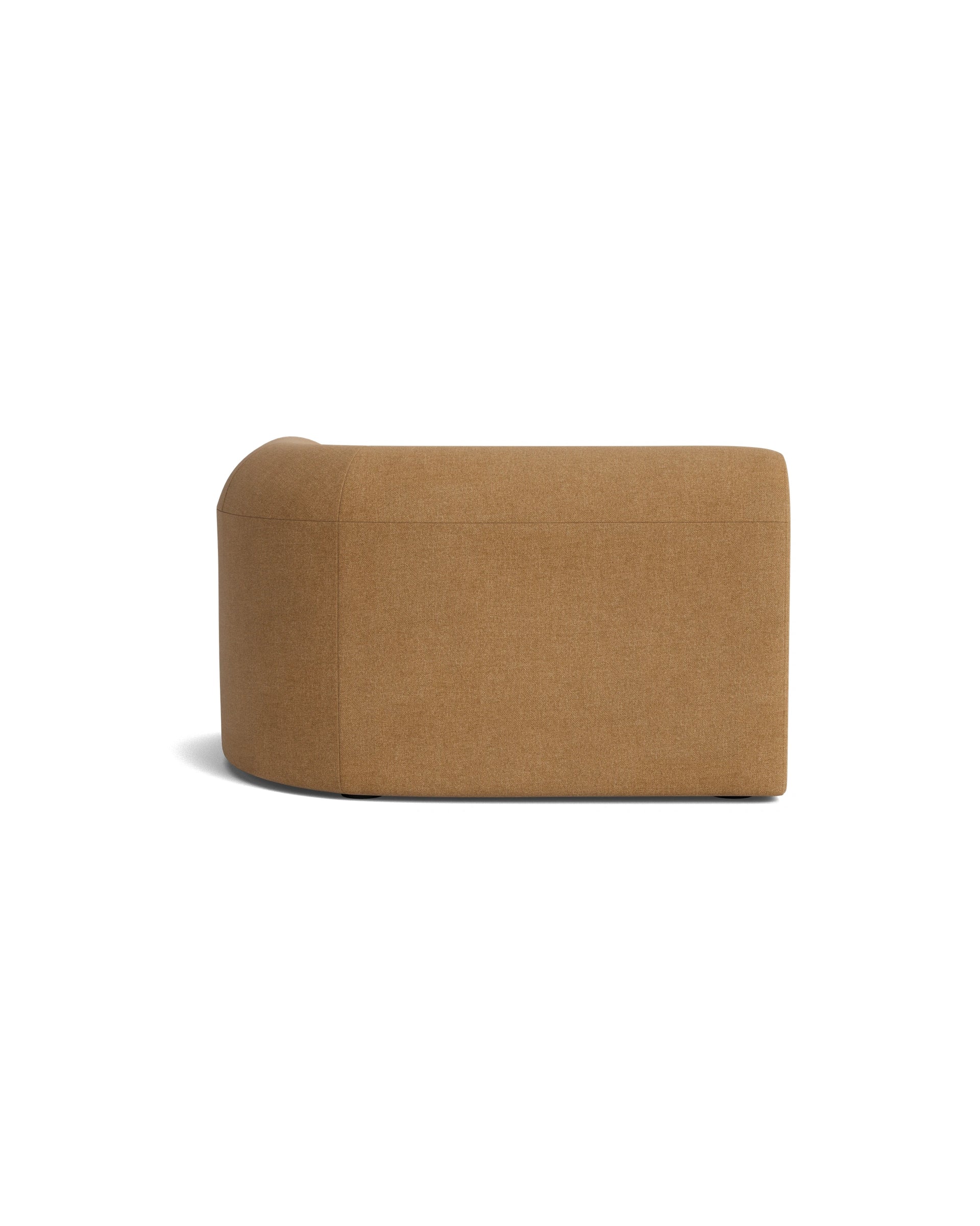 Berg Right Chaise Module - Fossil Fawn