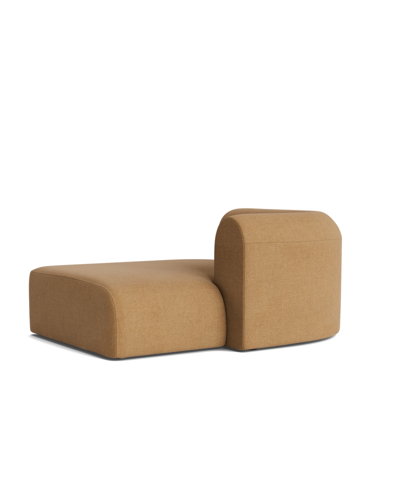 Berg Right Chaise Module - Fossil Fawn