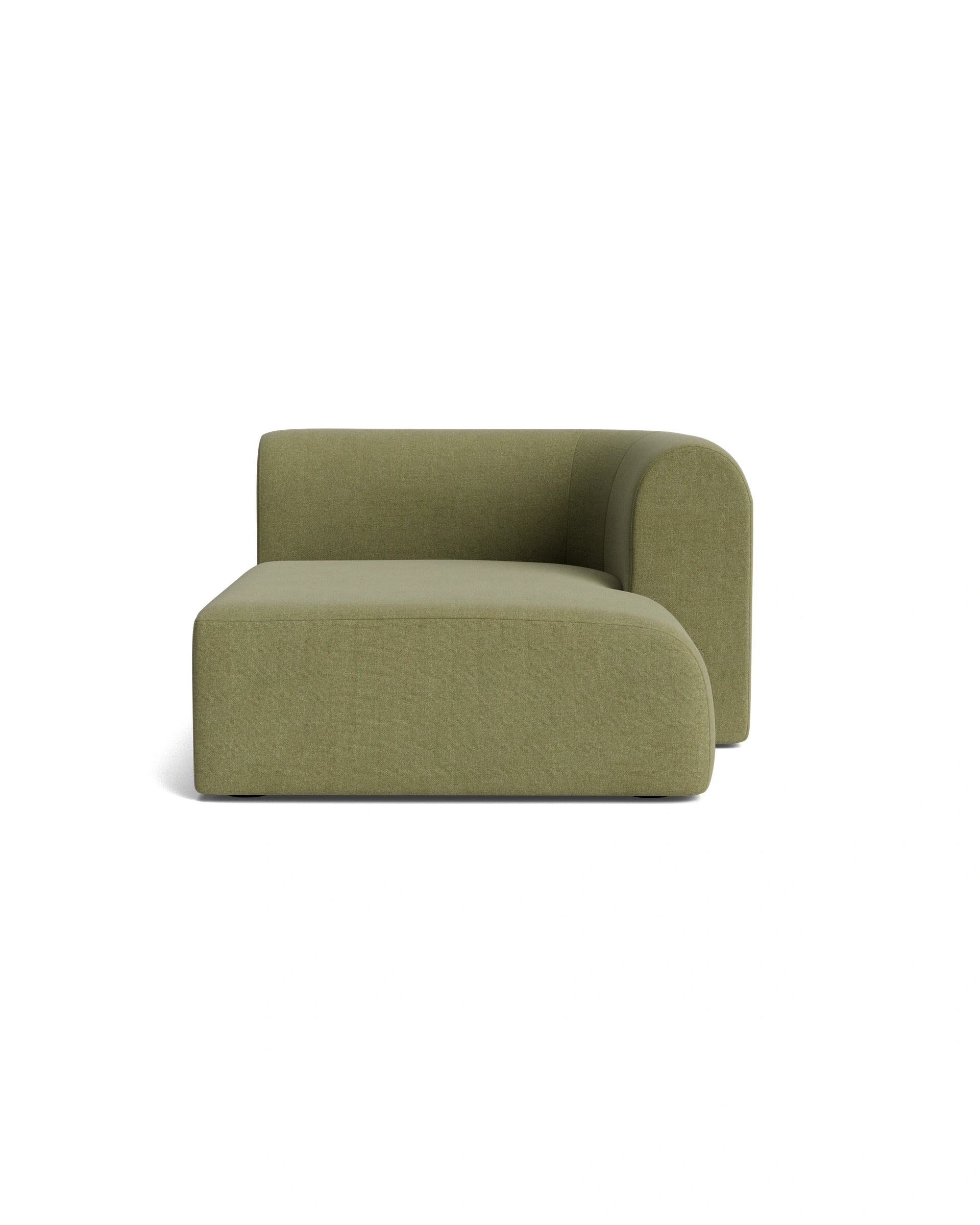 Berg Right Chaise Module - Fossil Eucalyptus