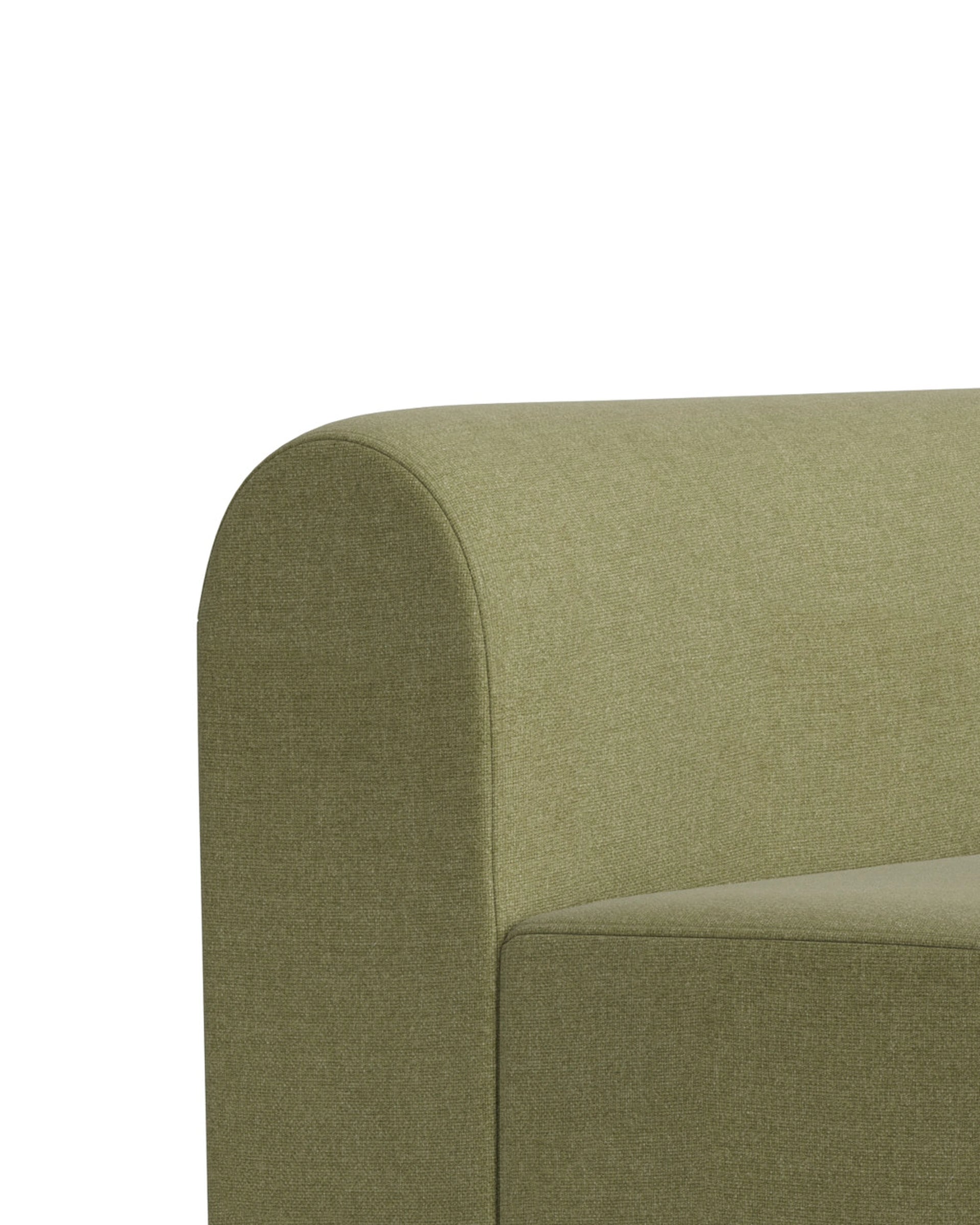Berg Right Chaise Module - Fossil Eucalyptus