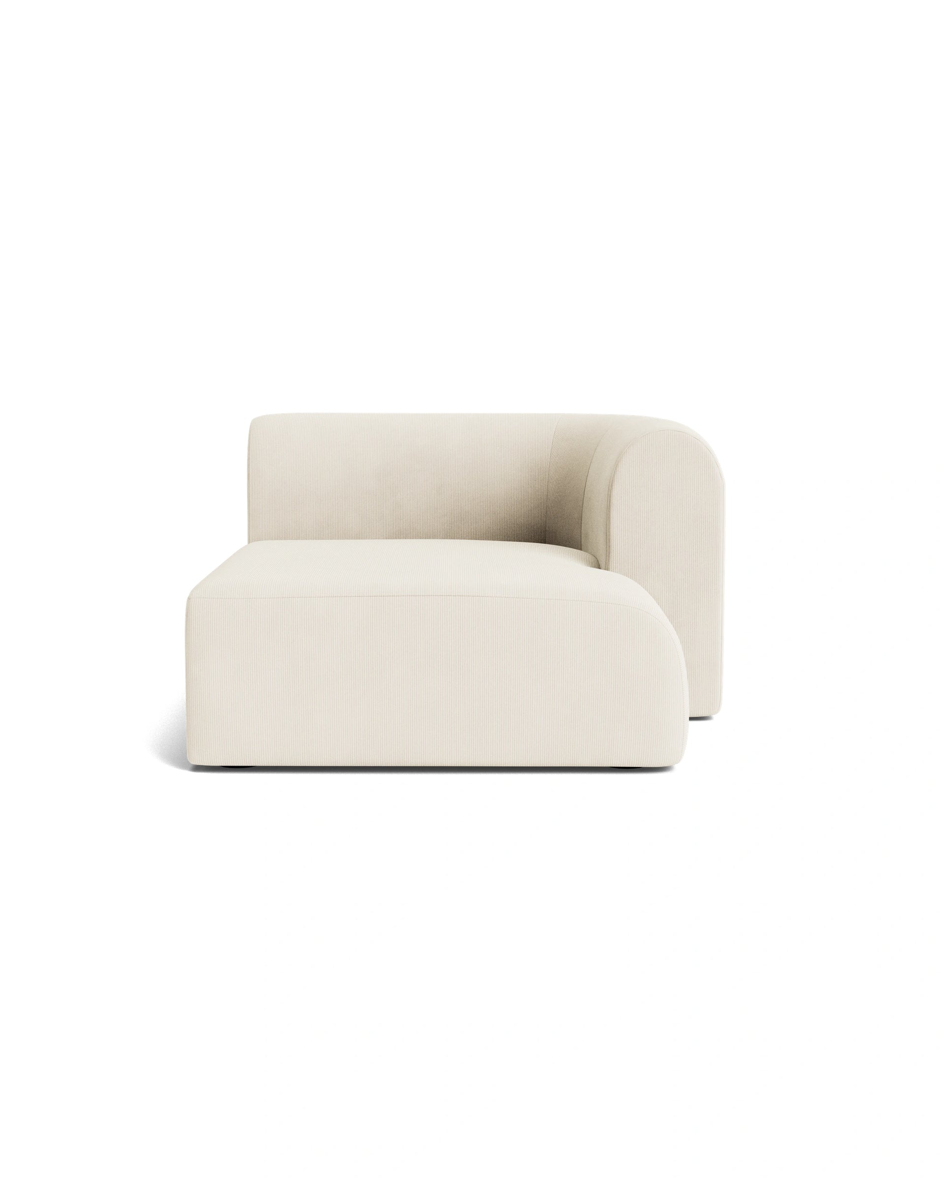 Berg Right Chaise Module - Corduroy Off White