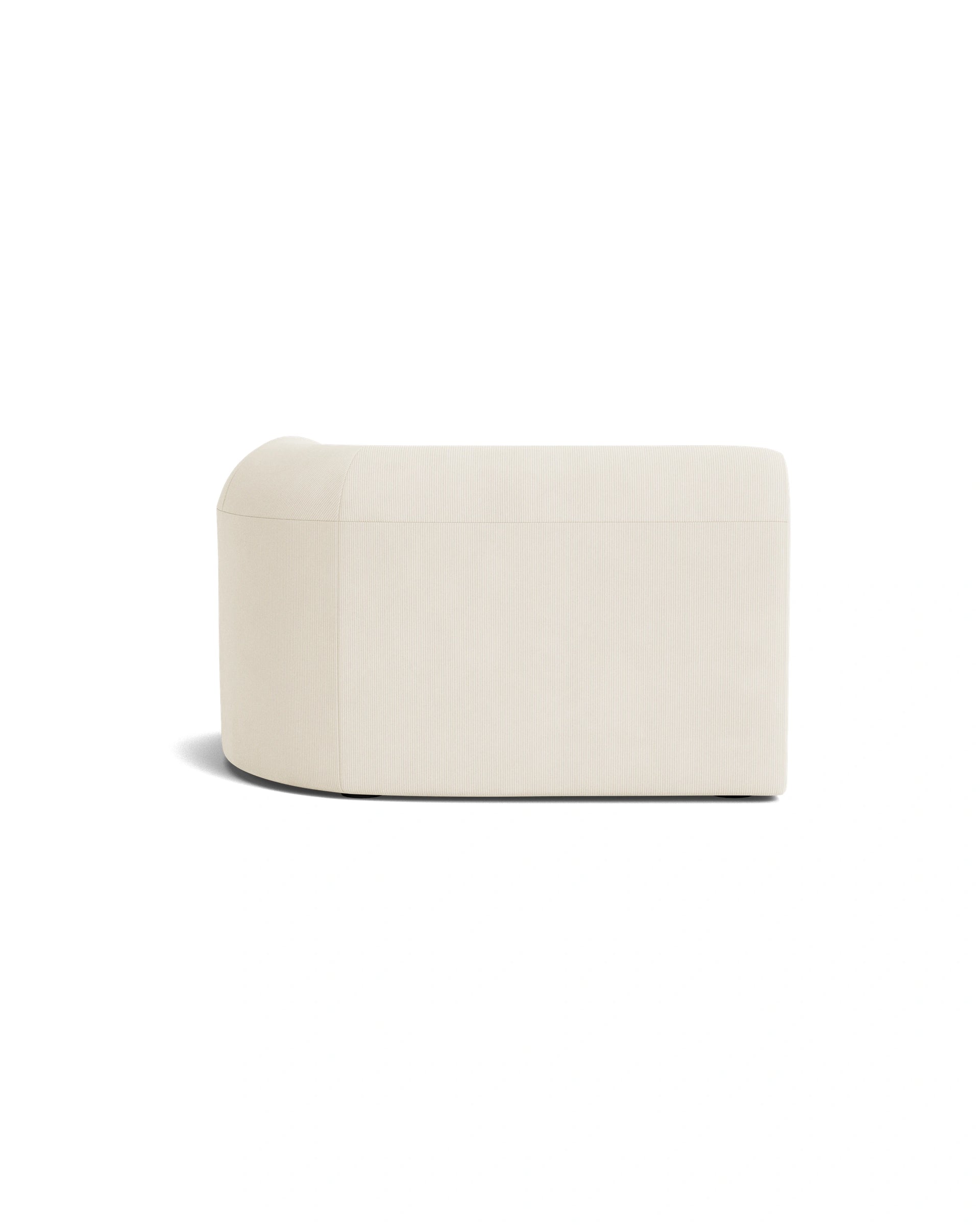 Berg Right Chaise Module - Corduroy Off White
