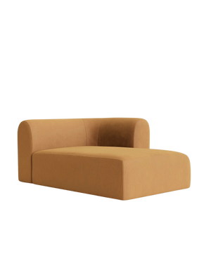 Berg Right Chaise Module - Corduroy Fawn