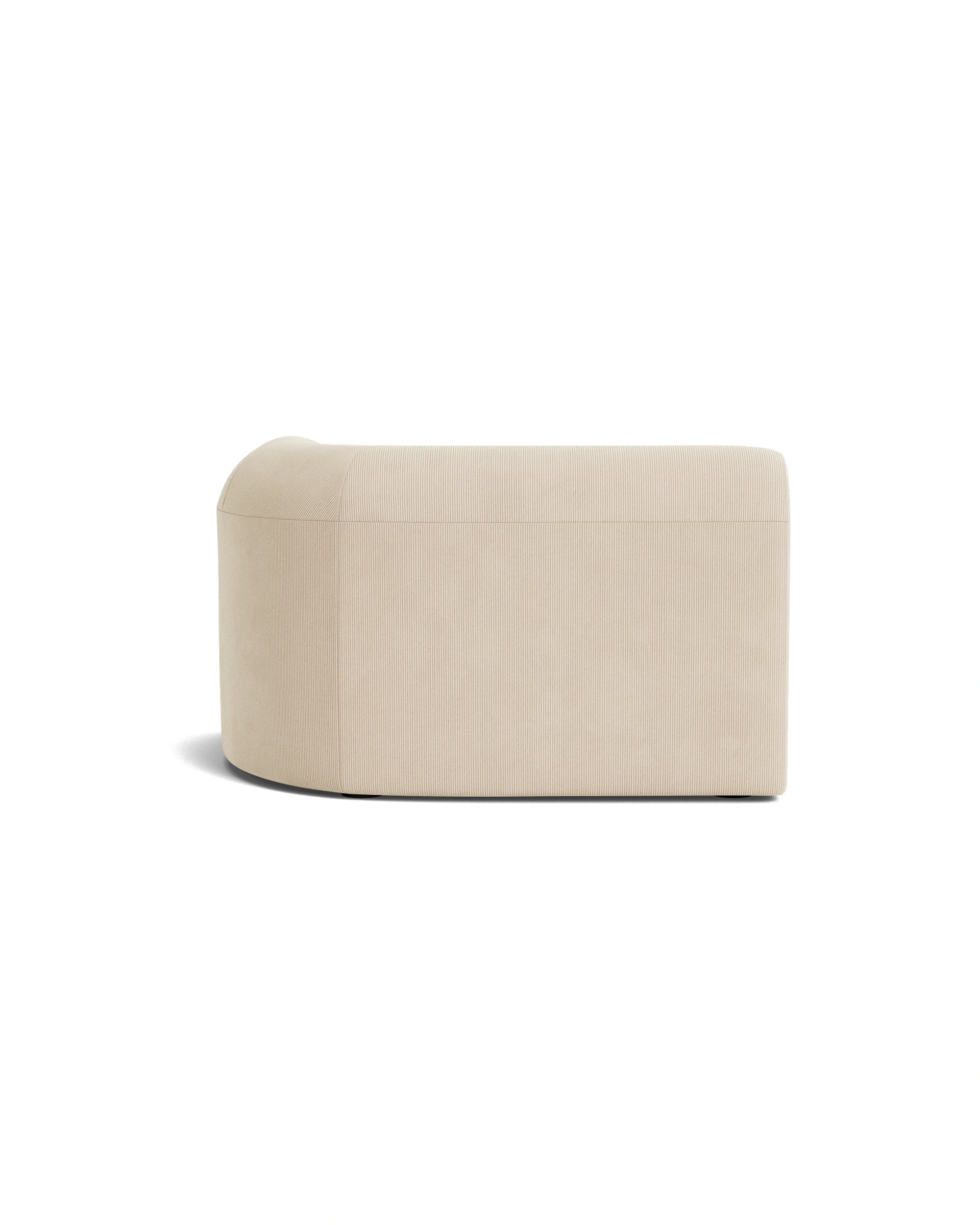 Berg Right Chaise Module - Corduroy Mist