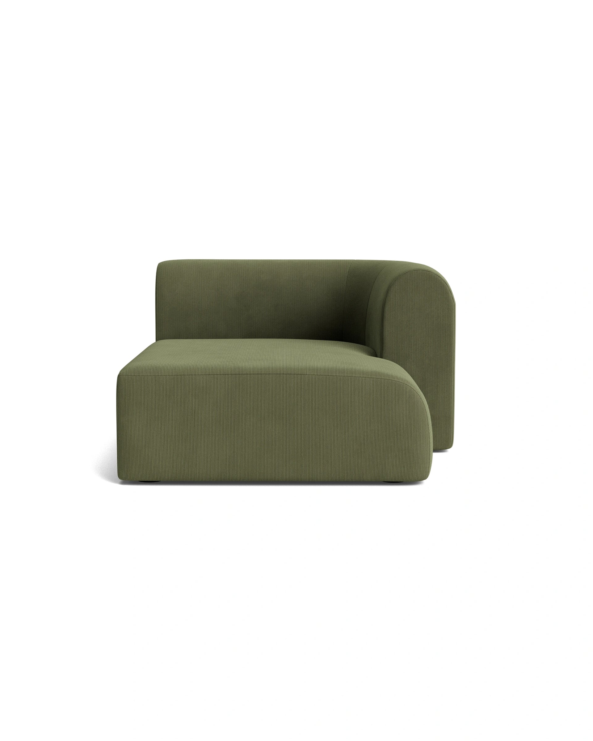 Berg Right Chaise Module - Corduroy Forest
