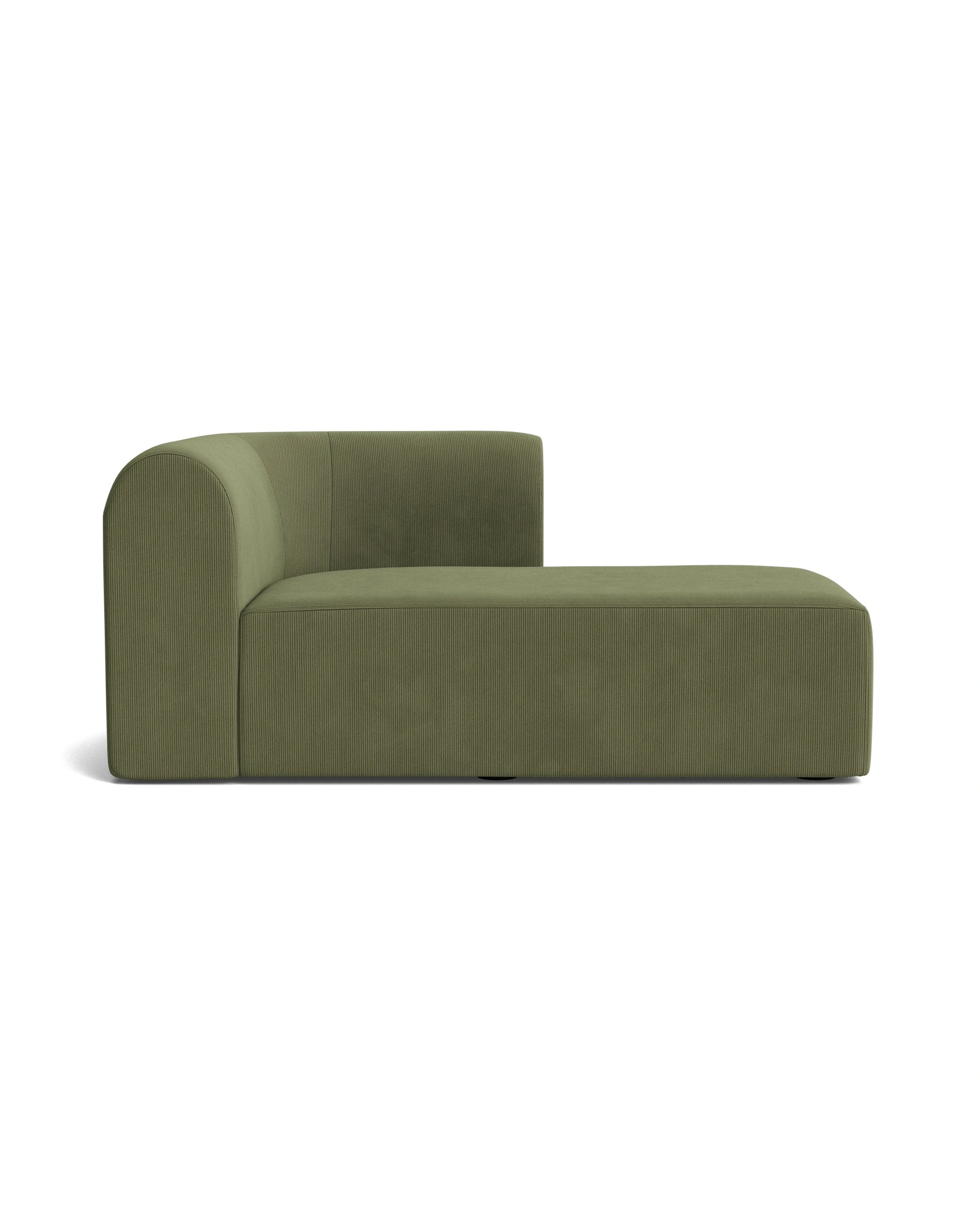 Berg Right Chaise Module - Corduroy Forest