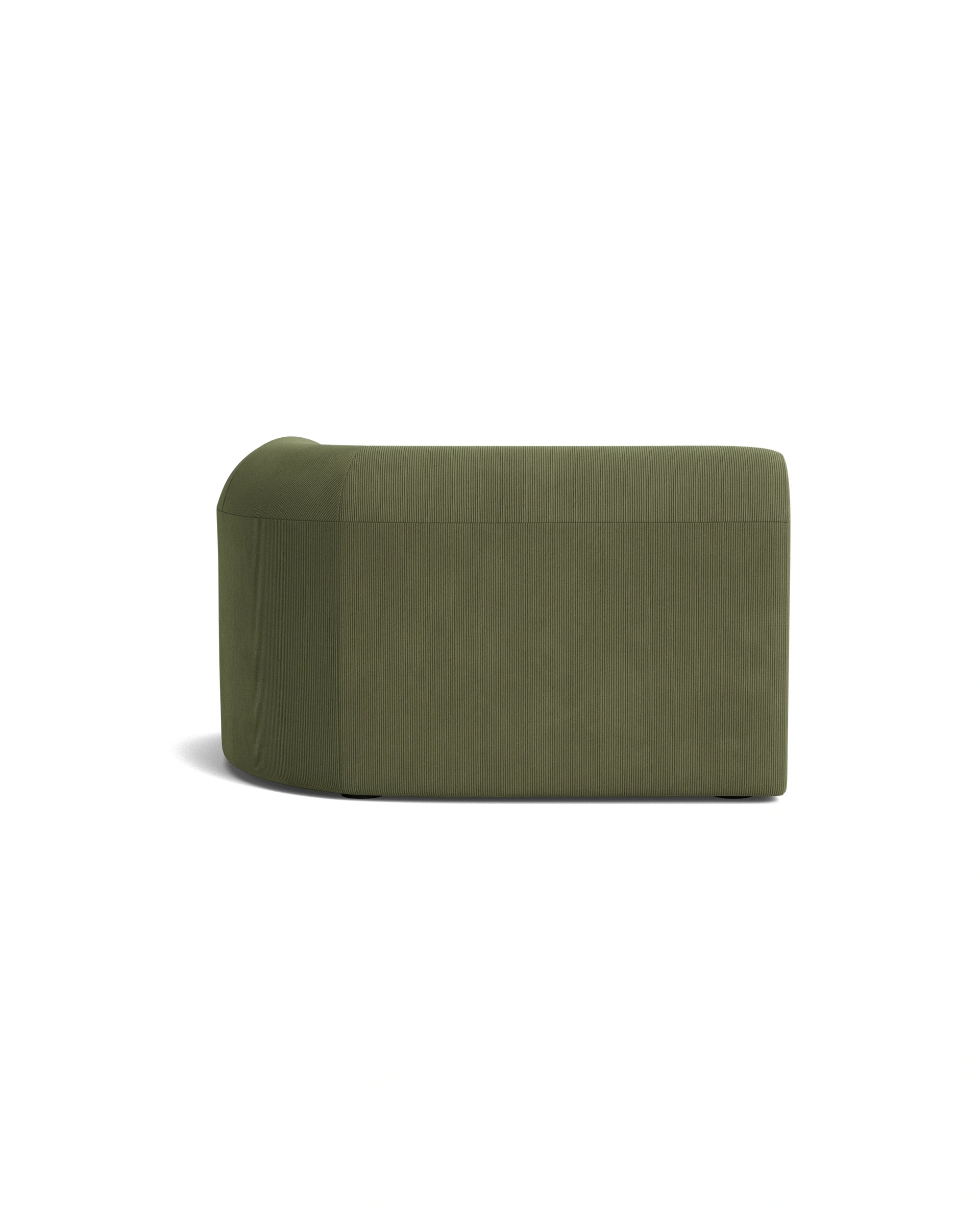 Berg Right Chaise Module - Corduroy Forest