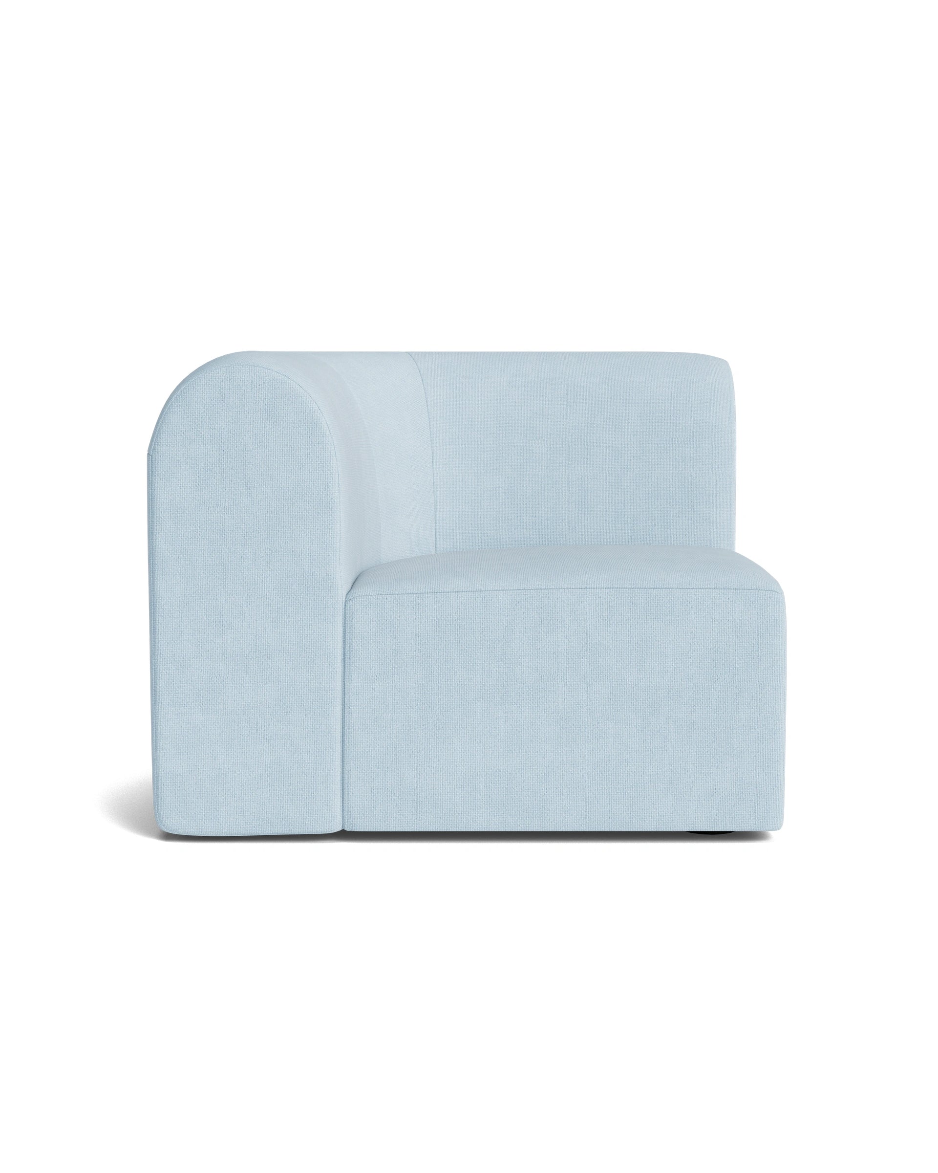 Berg Corner Module - Fossil Powder Blue