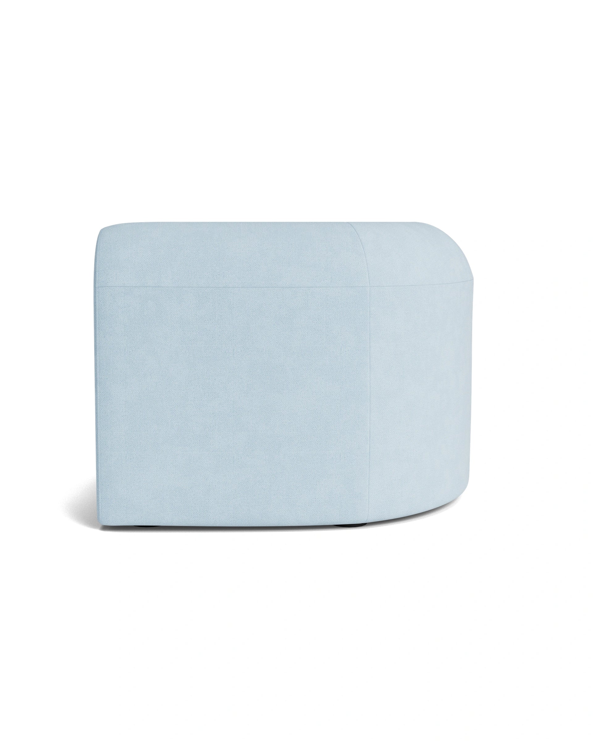 Berg Corner Module - Fossil Powder Blue