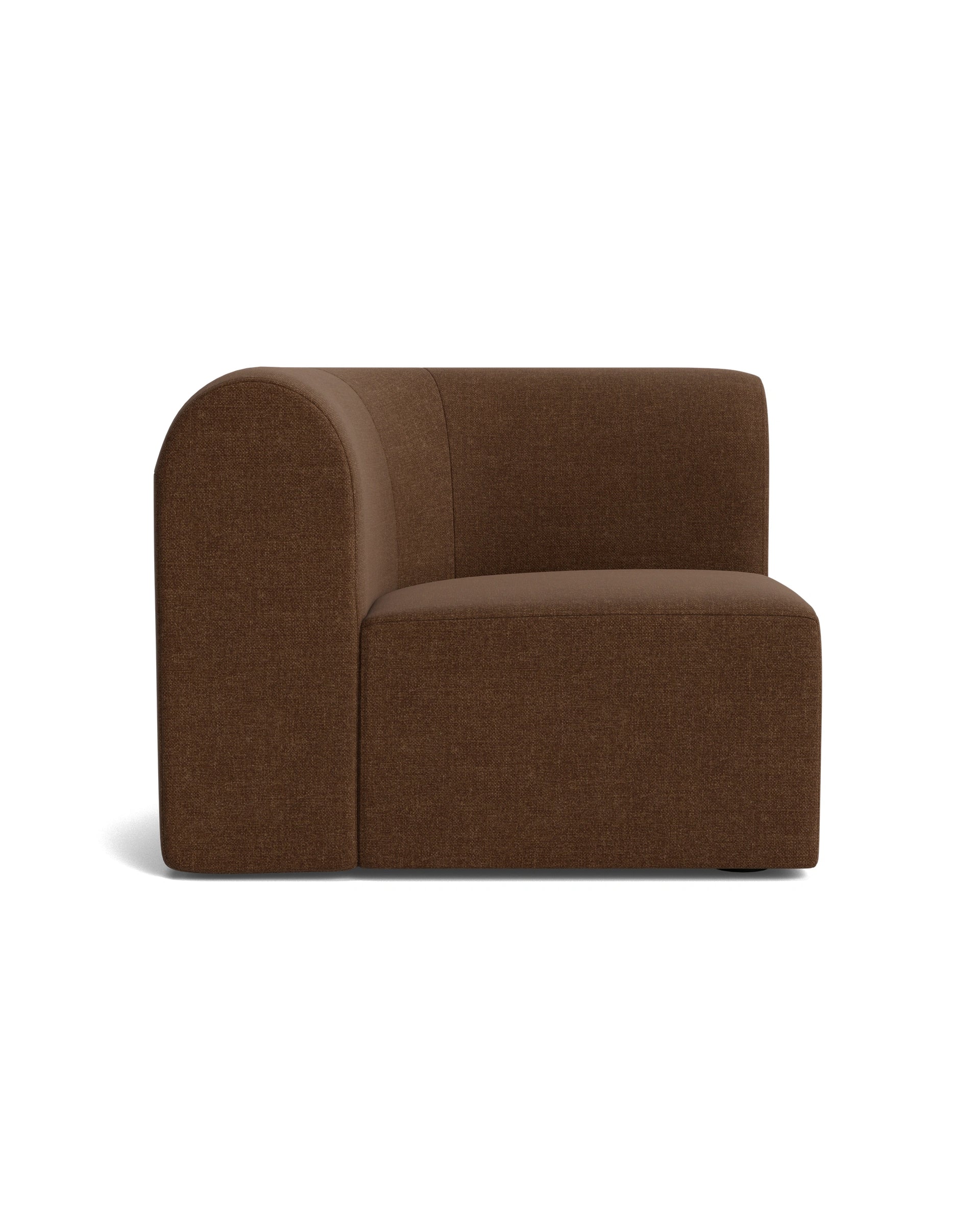 Berg Corner Module - Fossil Chocolate