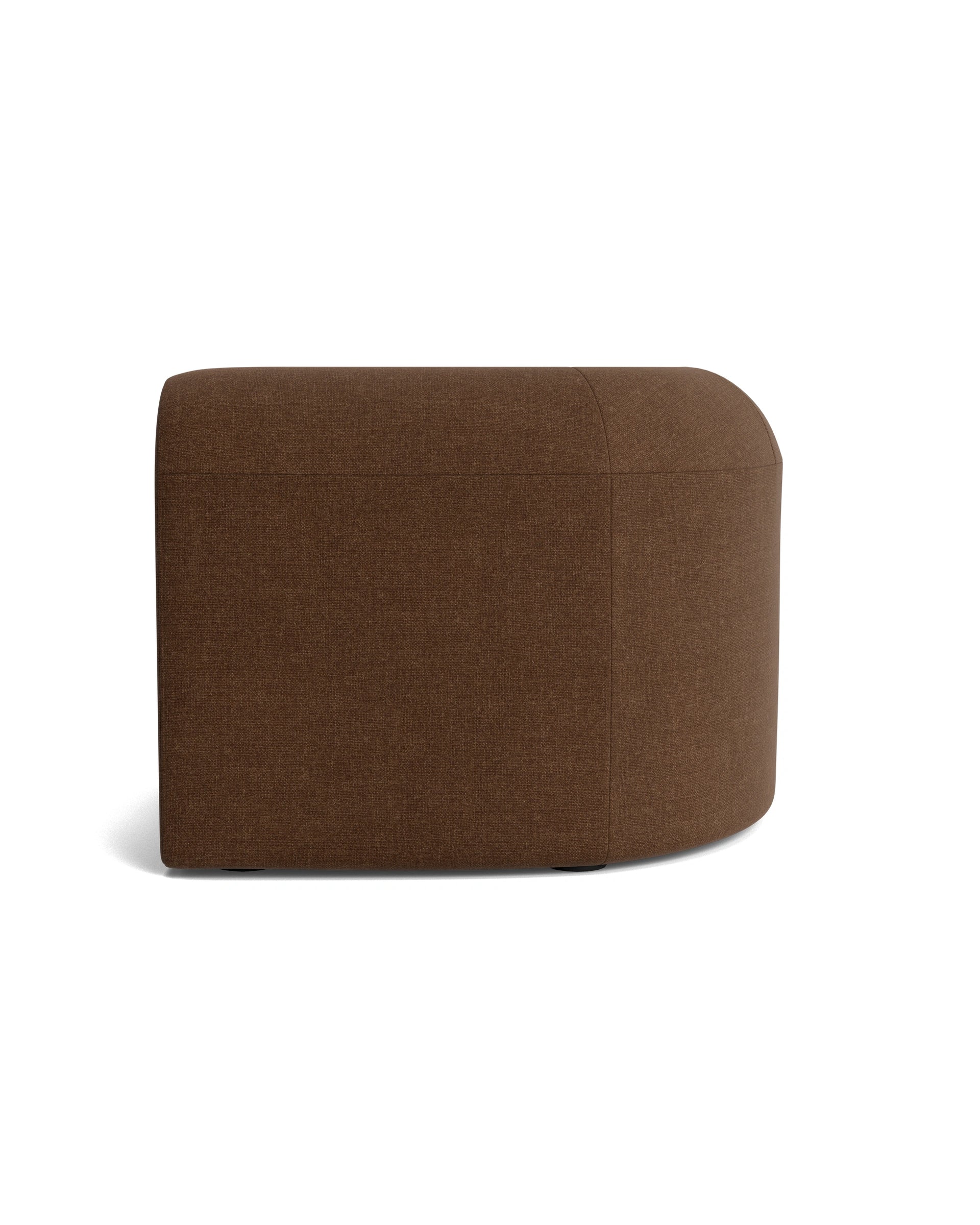 Berg Corner Module - Fossil Chocolate