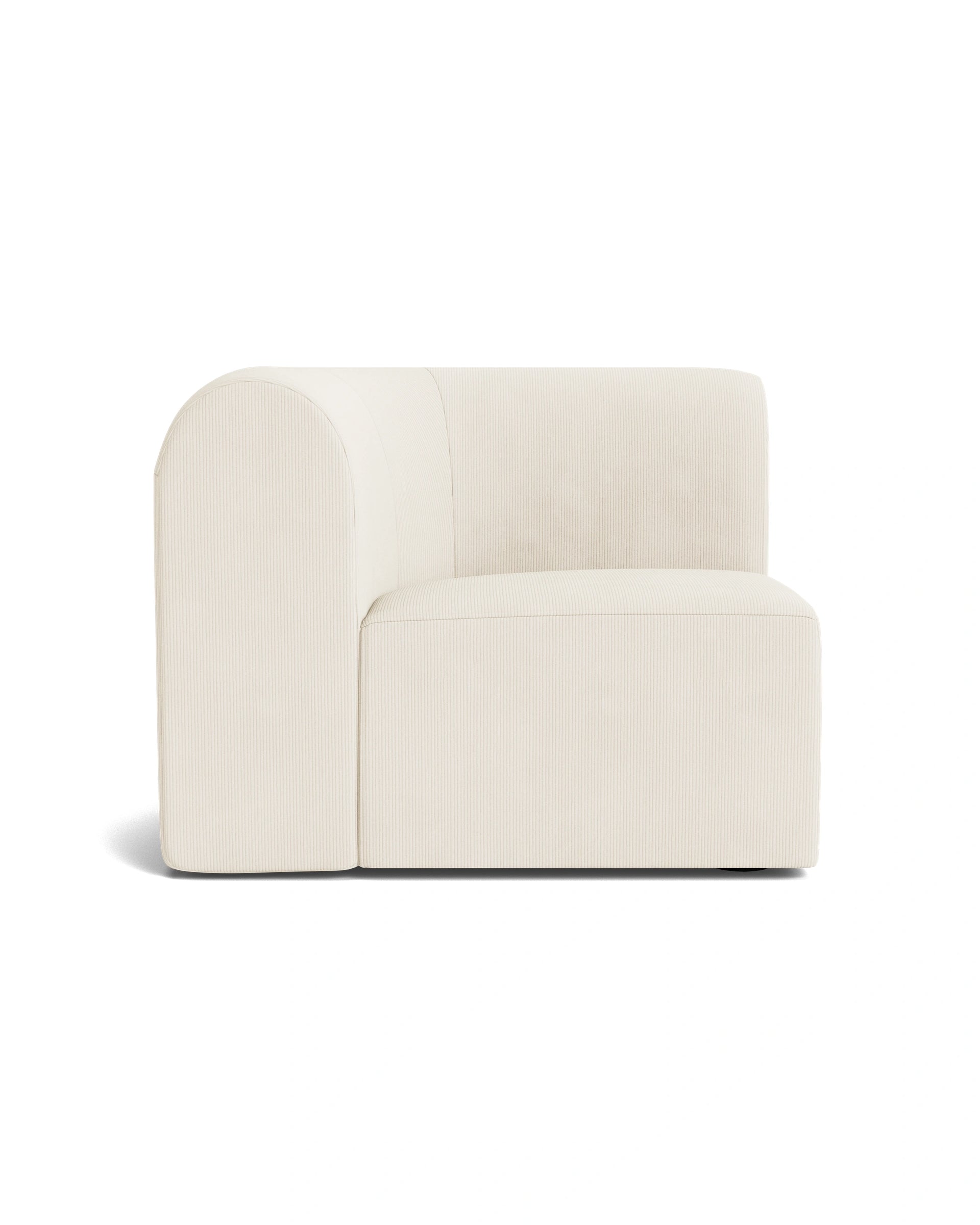 Berg Corner Module - Corduroy Off White